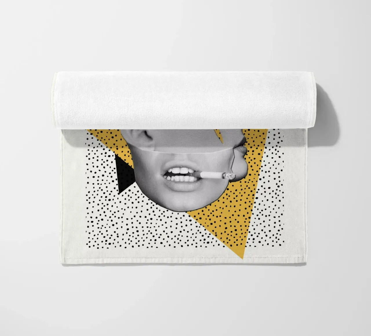 collage / Volti telo mare da dada22