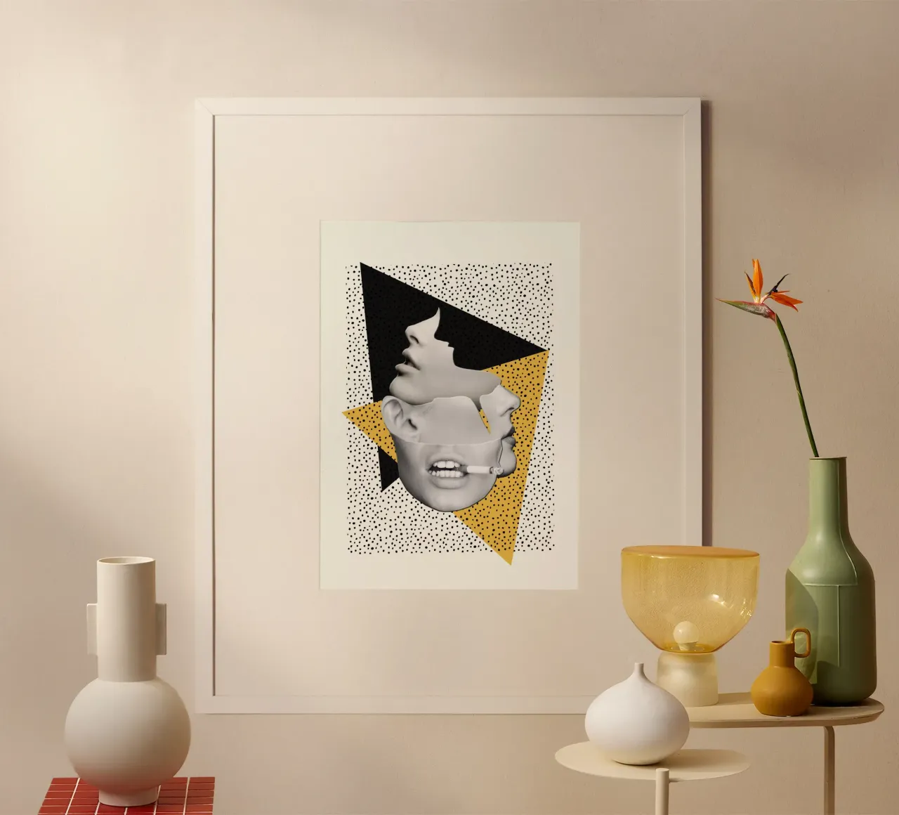 collage / Volti poster da dada22