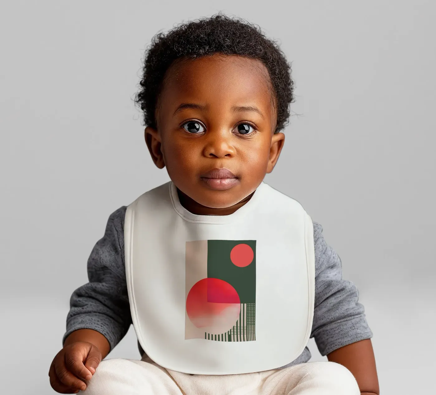 Eclipse Dynamics baby bib by Robert