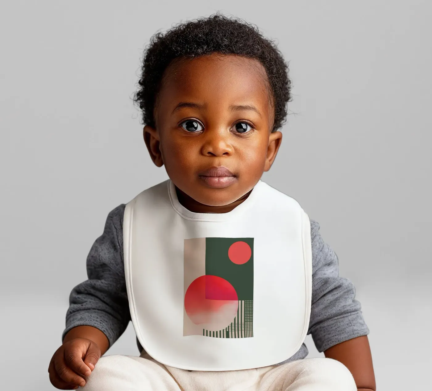 Eclipse Dynamics baby bib by Robert