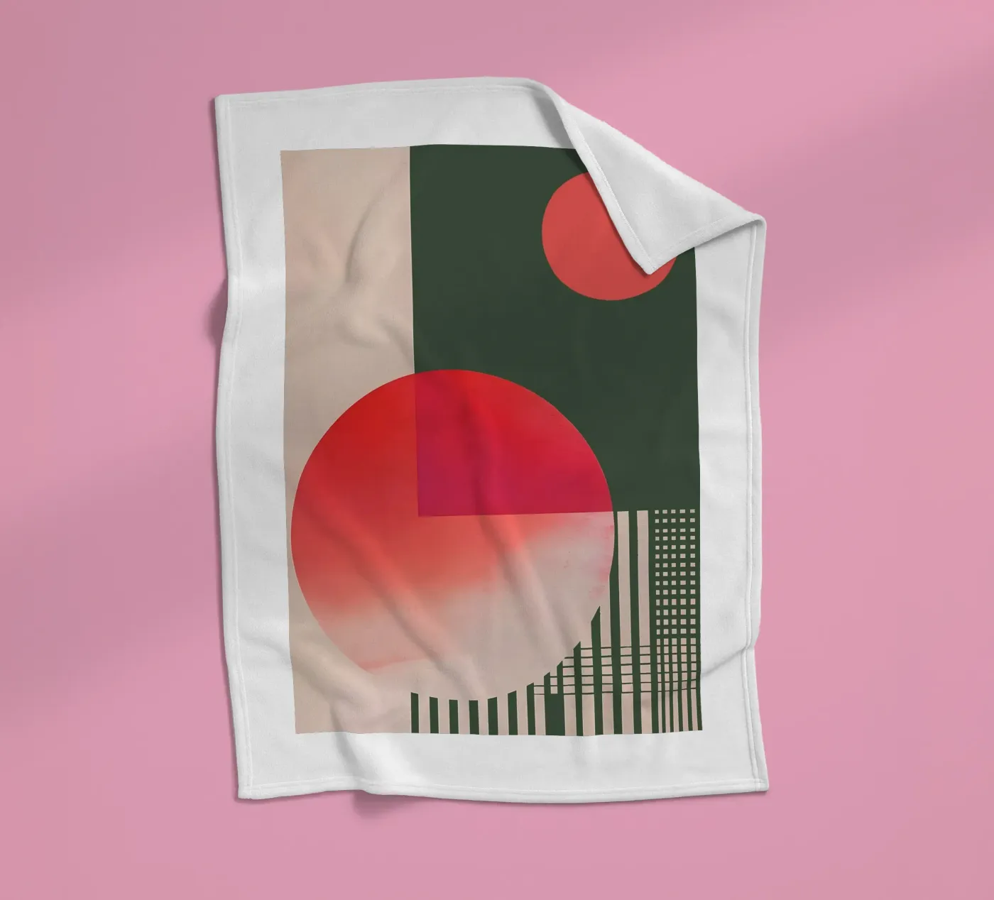 Eclipse Dynamics fleece blanket by Robert