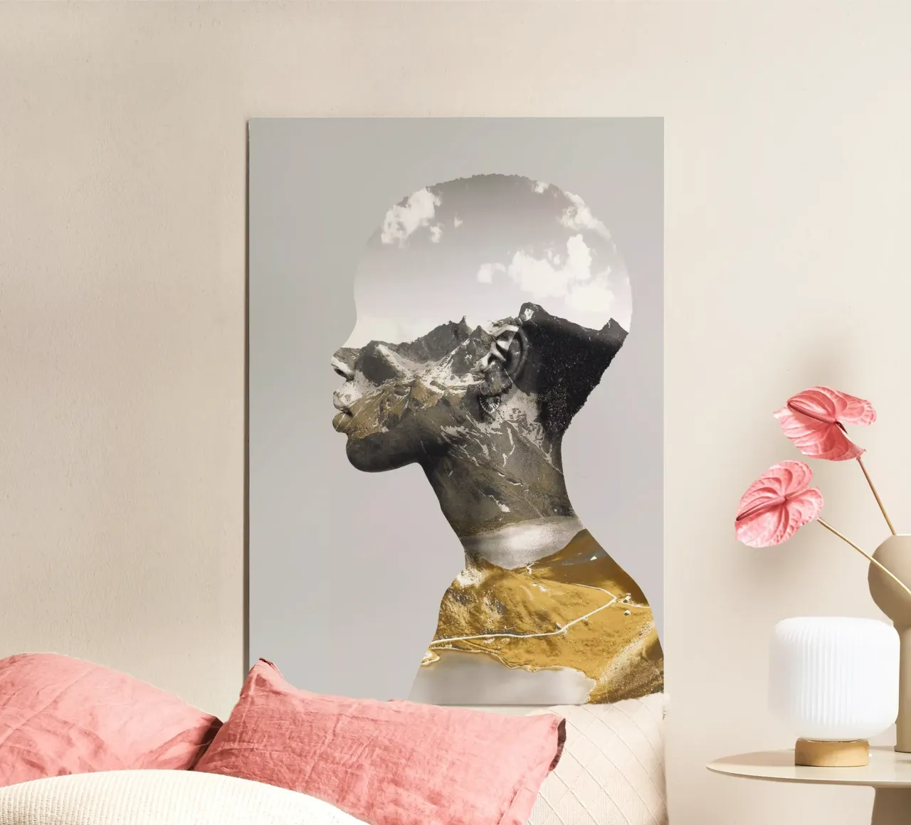 Ritratto (Natura) poster con telaio in plastica da dada22