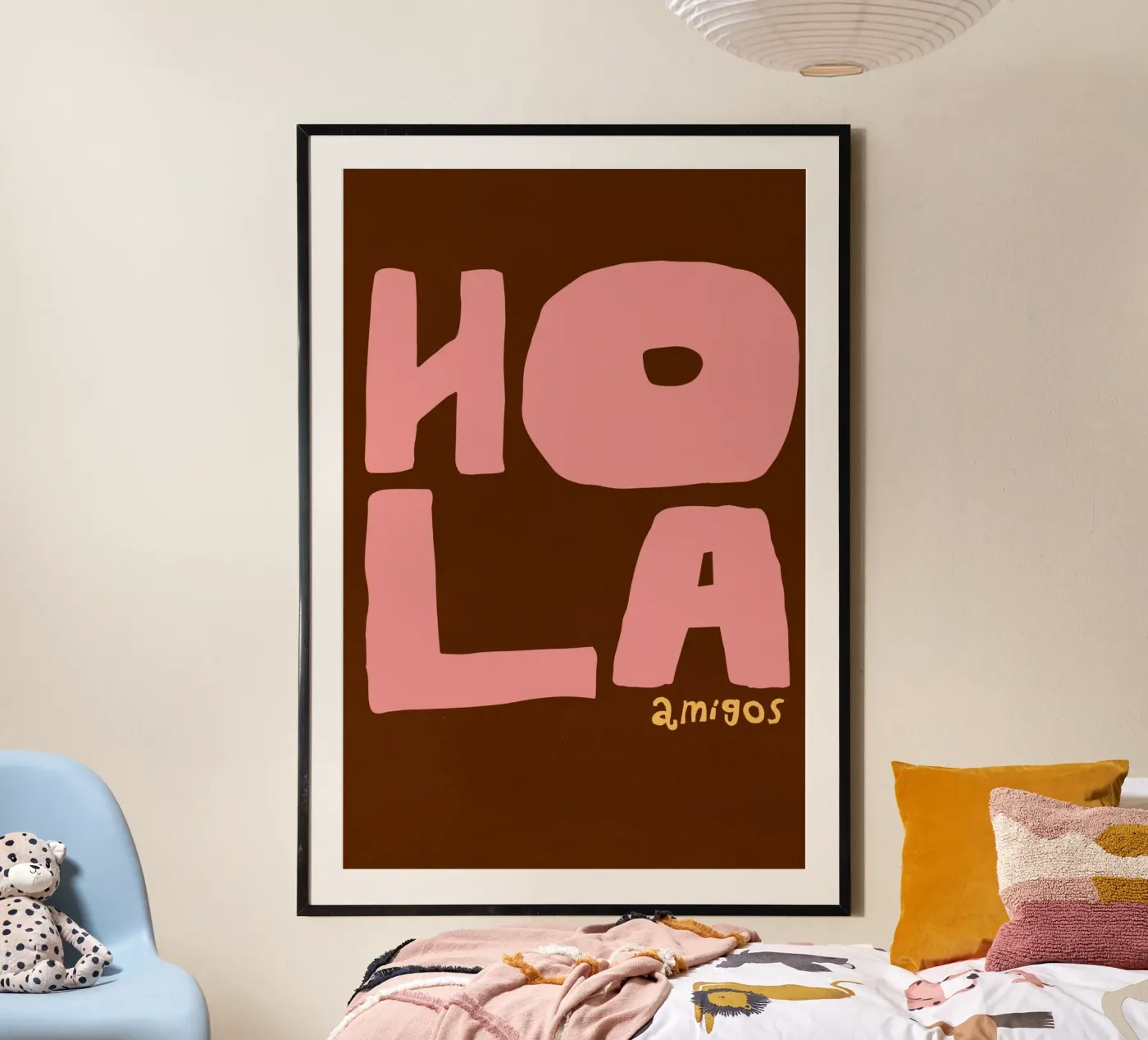 Hola Amigos poster da treechild
