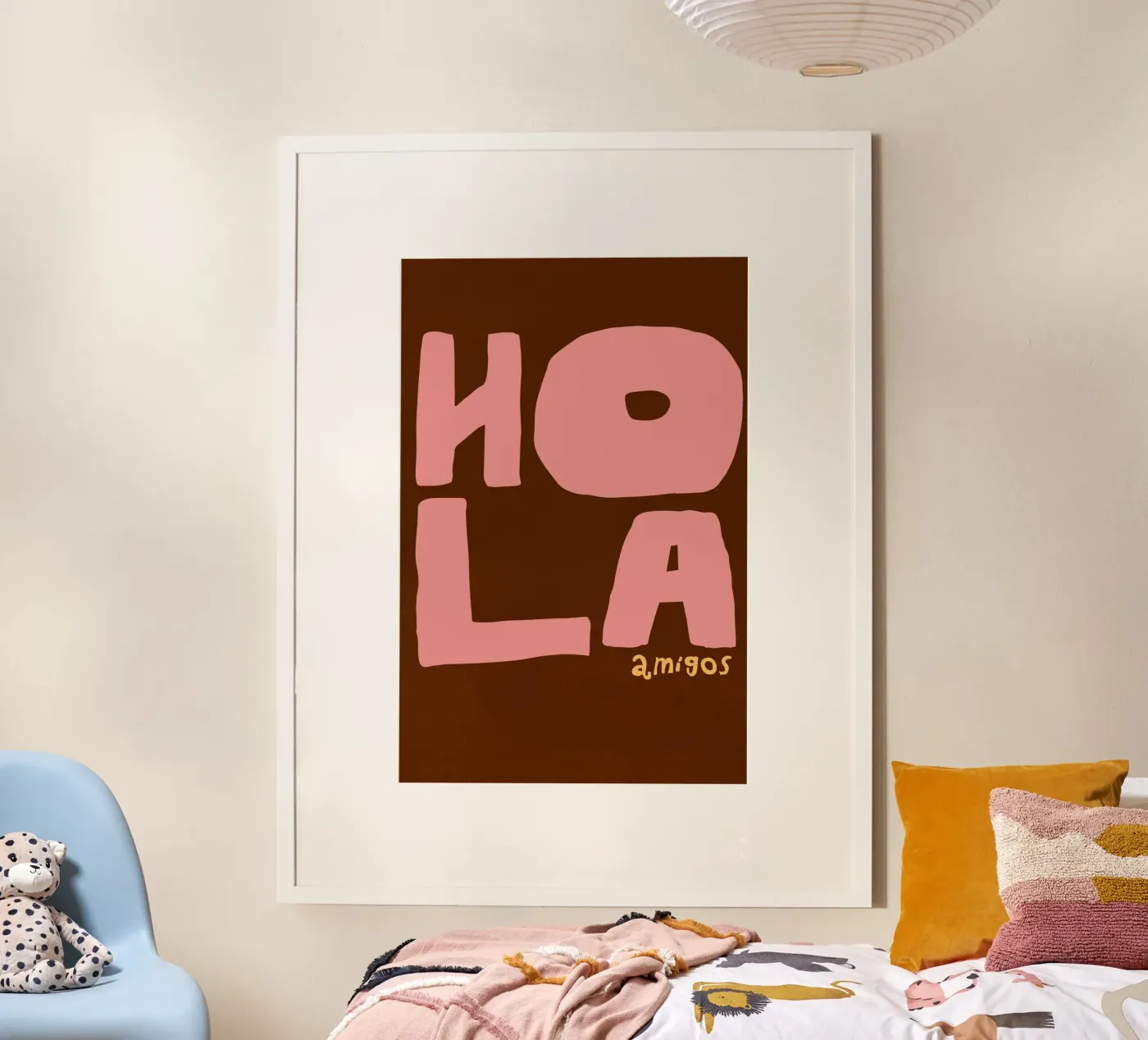 Hola Amigos poster da treechild