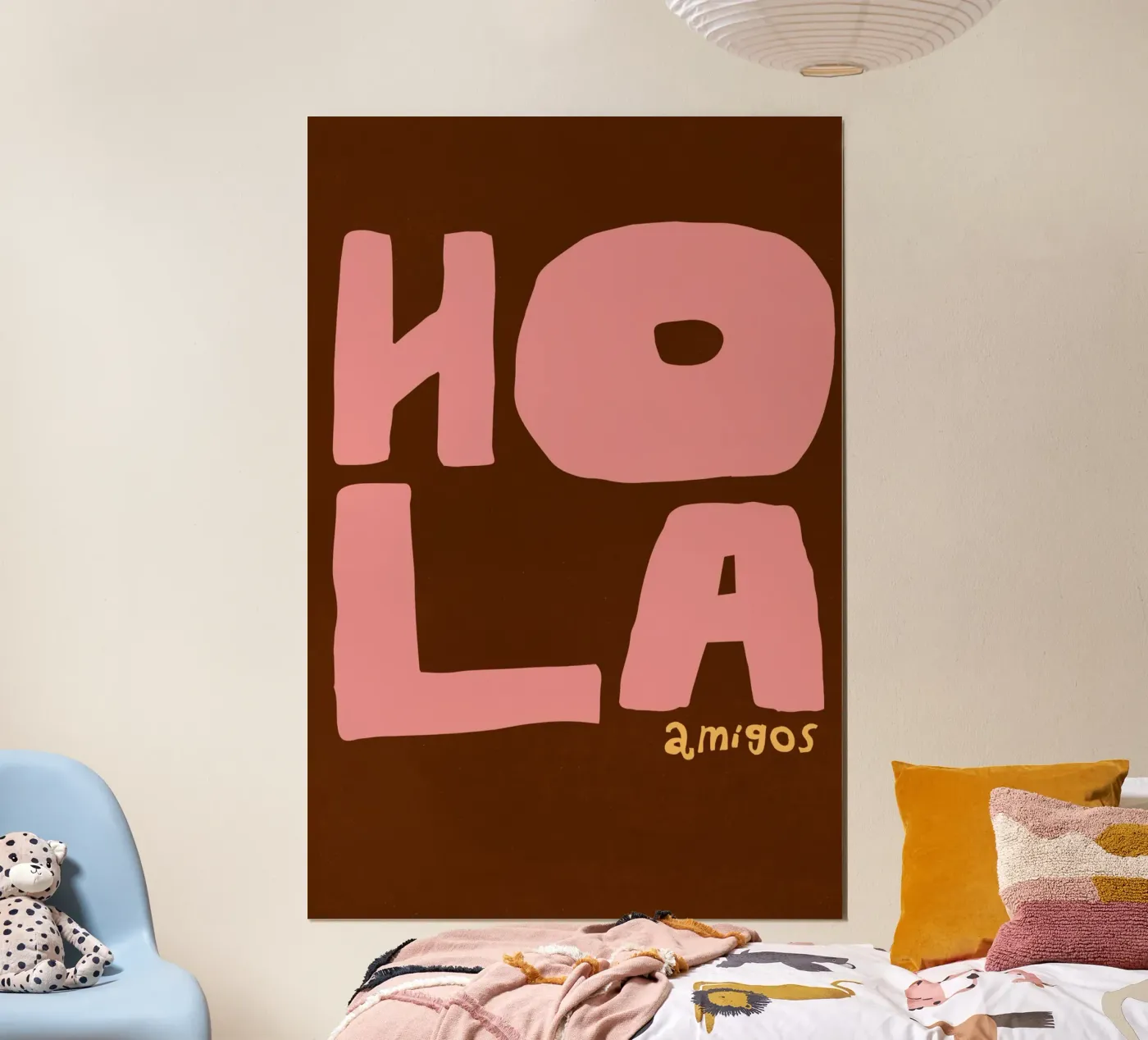 Hola Amigos poster da treechild