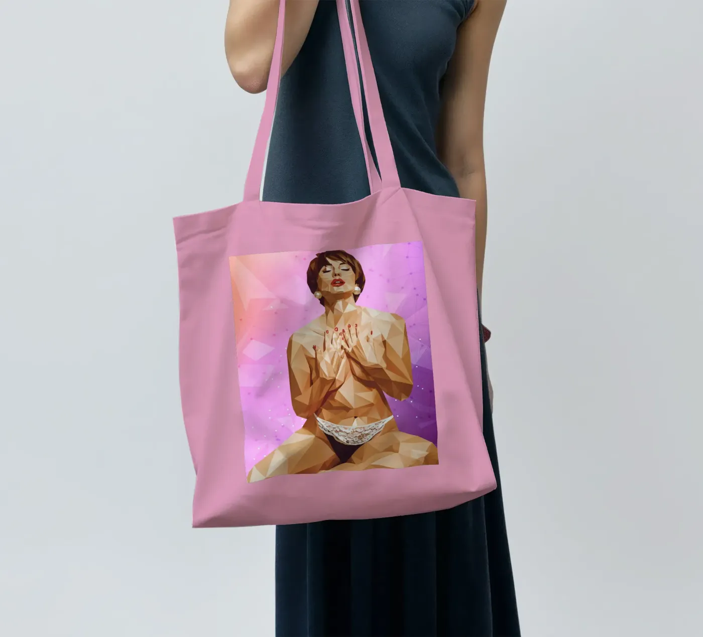 Surrender tote bag by Self-expression