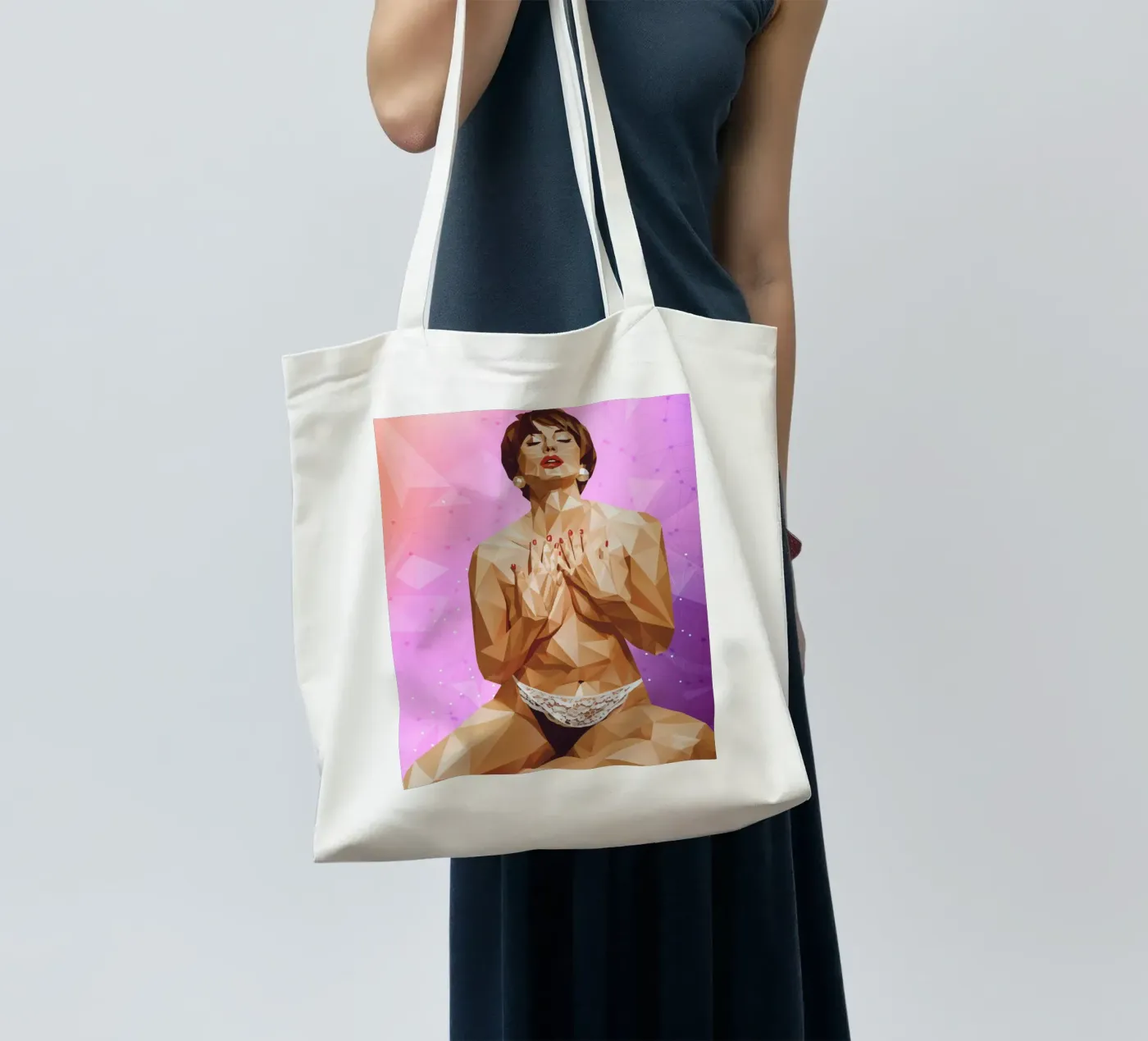 Surrender tote bag by Self-expression