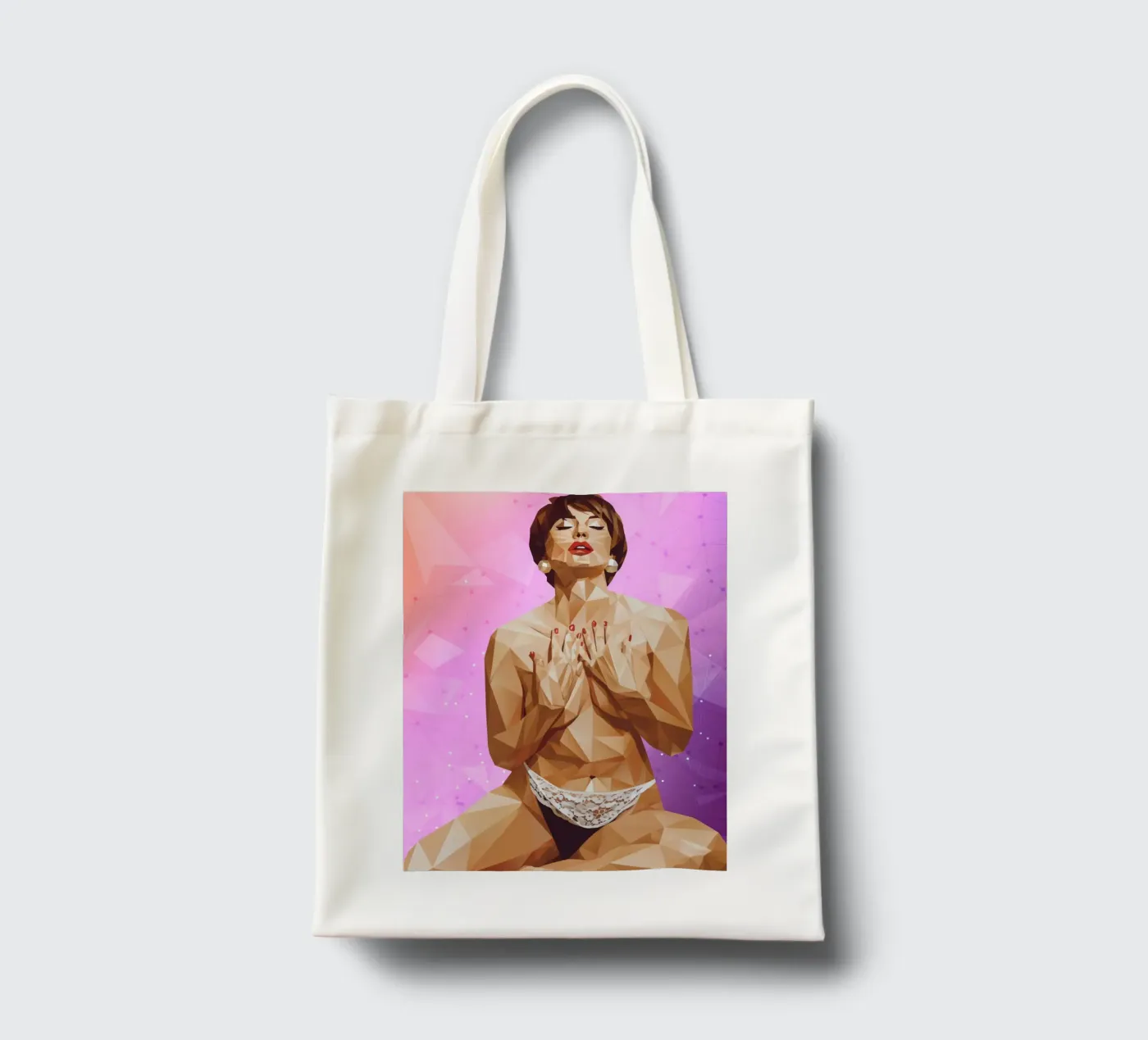 Surrender tote bag by Self-expression