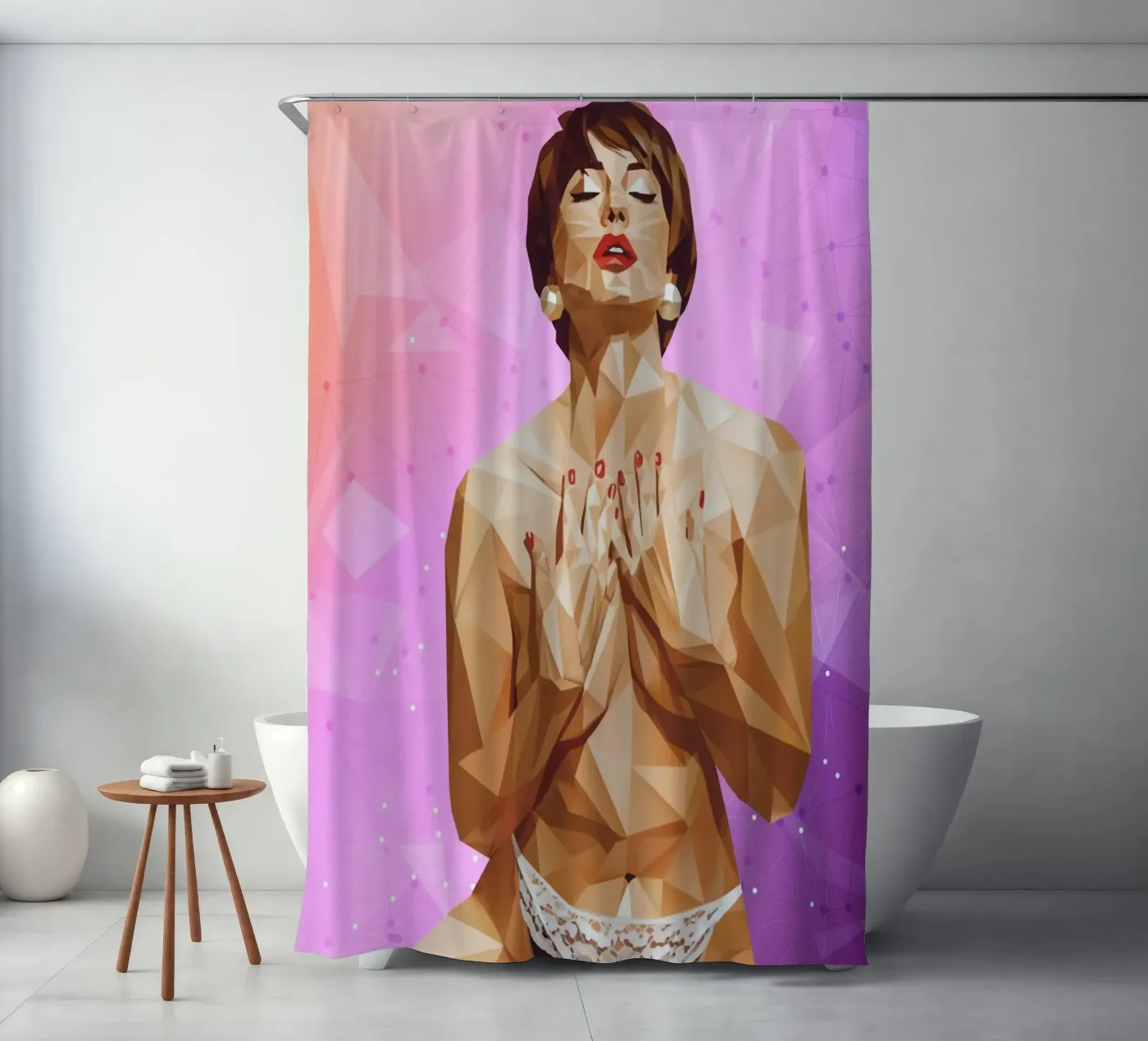 Surrender Duschvorhang von Self-expression