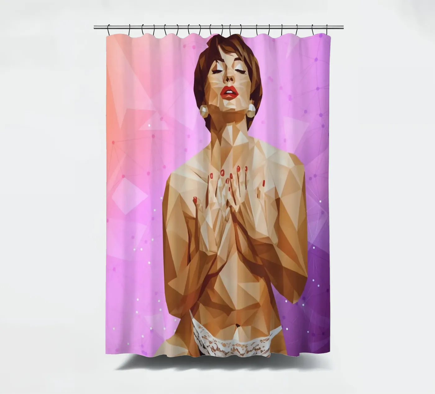 Surrender Duschvorhang von Self-expression