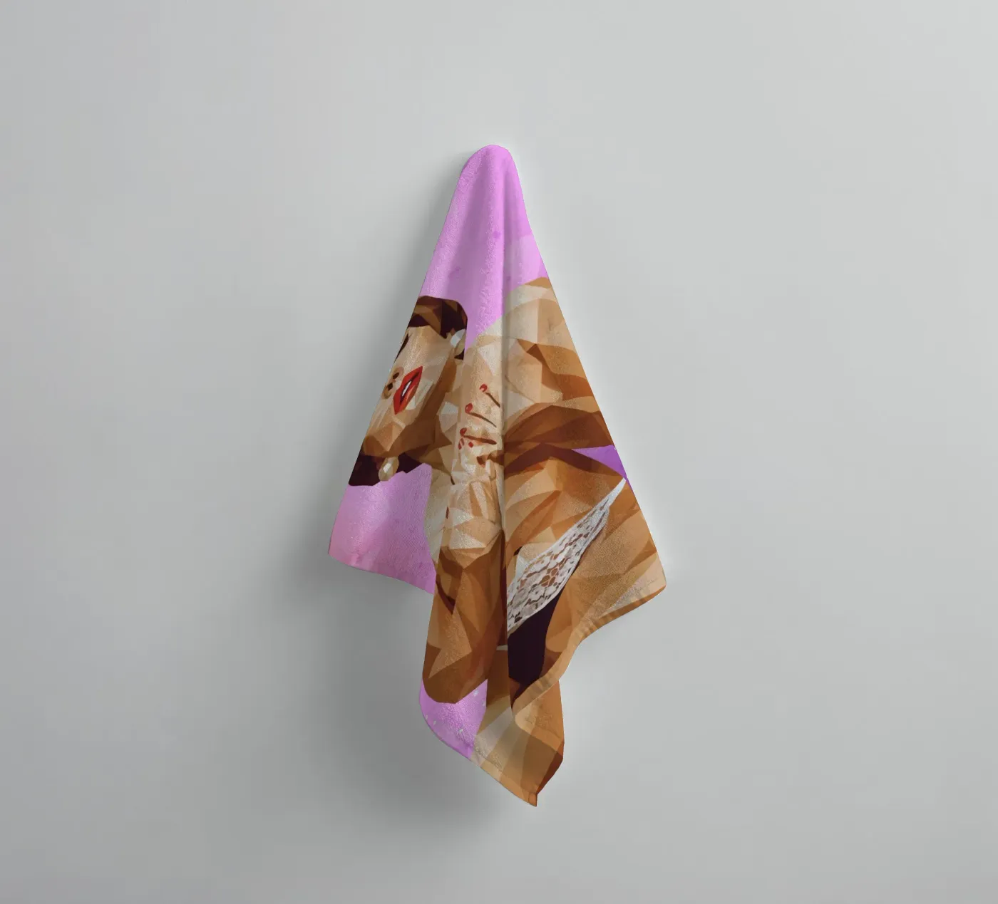 Overgave badhanddoek van Self-expression