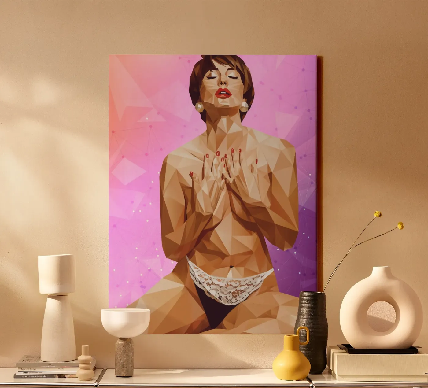 Overgave canvas van Self-expression