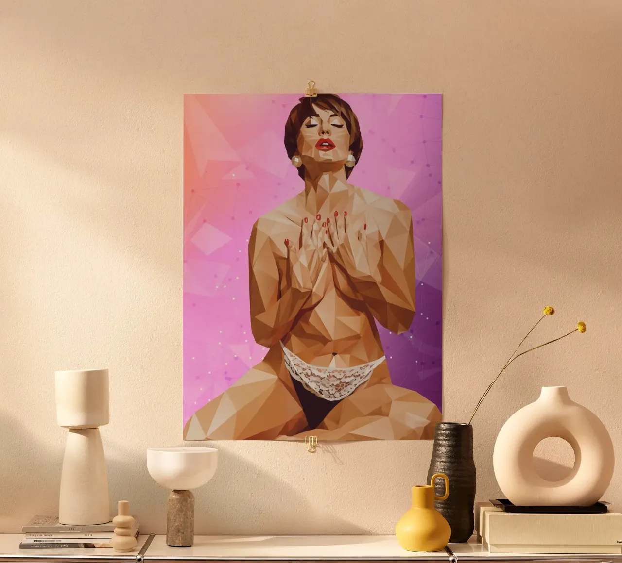 Kapitulation Poster von Self-expression