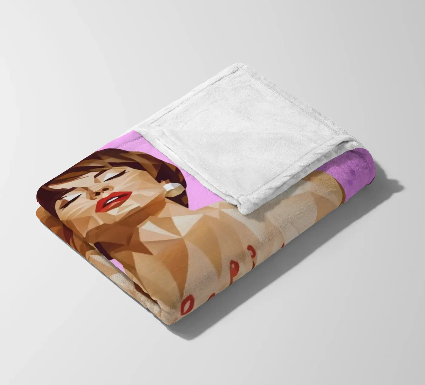 Abandon plaid polaire de Self-expression