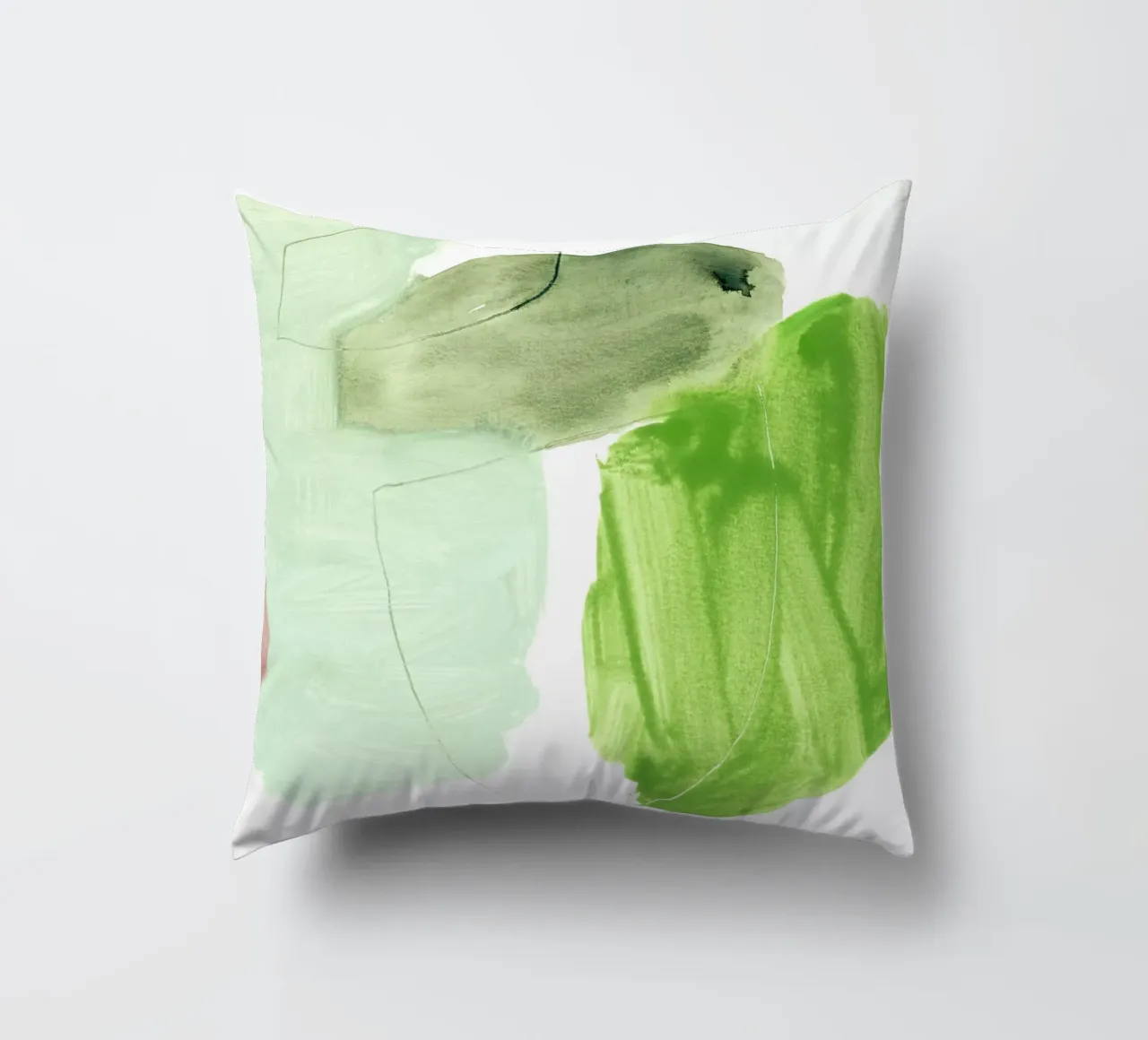 spring vibes cuscino da IRIS LEHNHARDT FINE ART