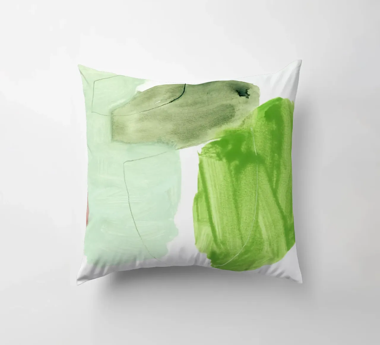 spring vibes cuscino da IRIS LEHNHARDT FINE ART