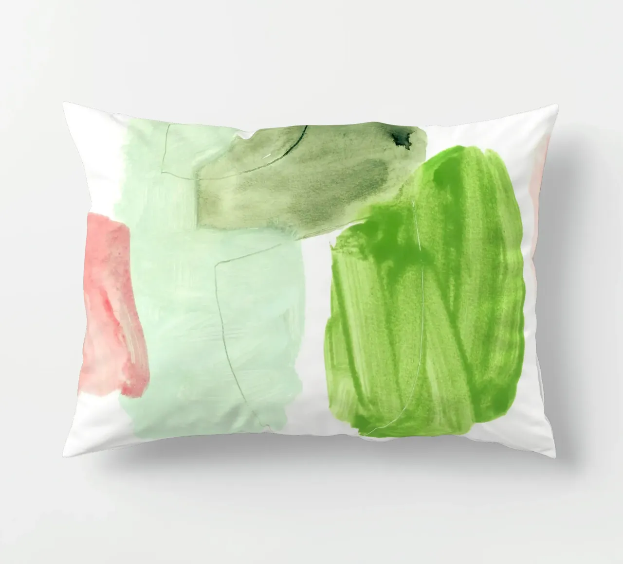 spring vibes cuscino da IRIS LEHNHARDT FINE ART