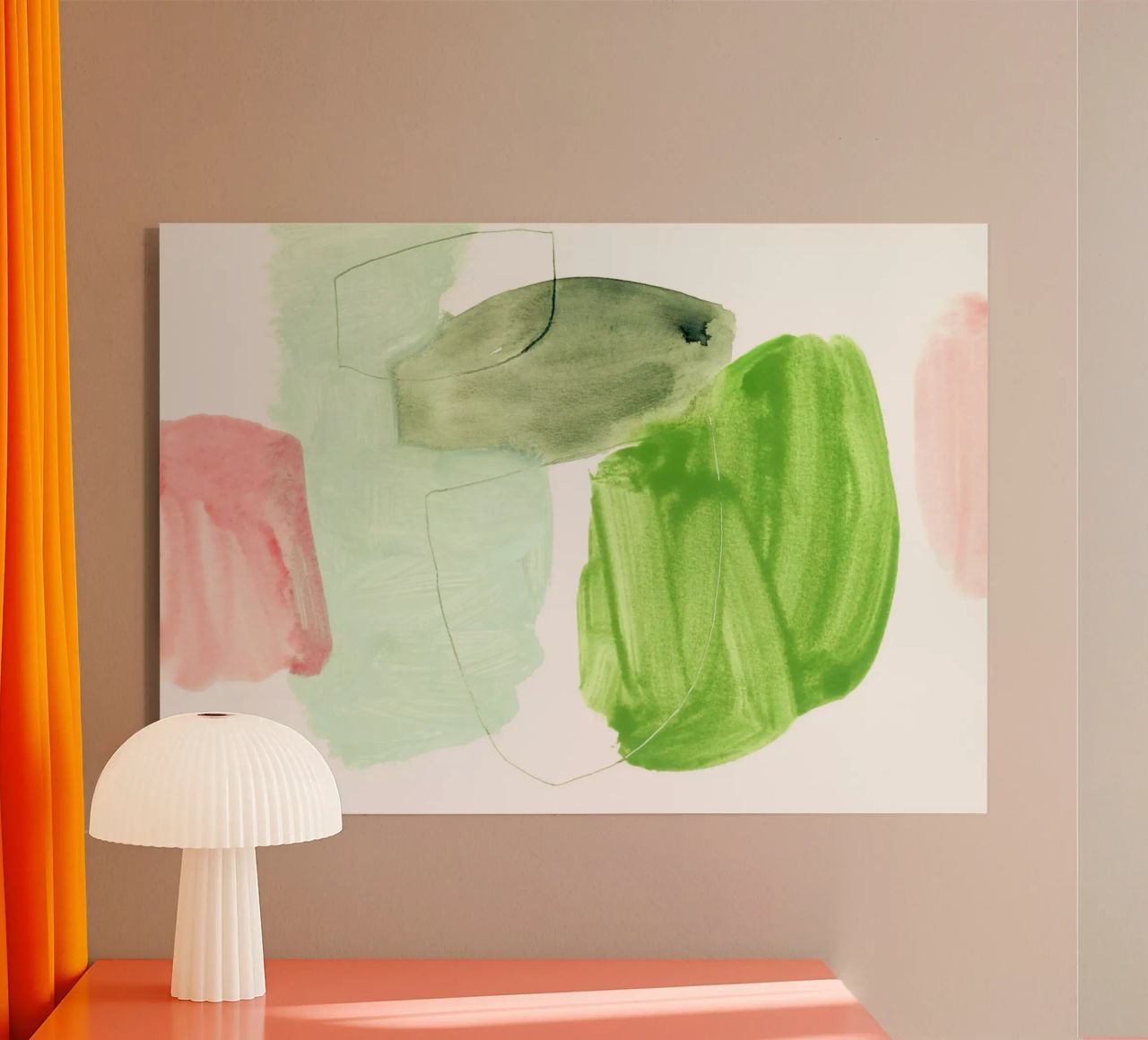 spring vibes plexiglass da IRIS LEHNHARDT FINE ART