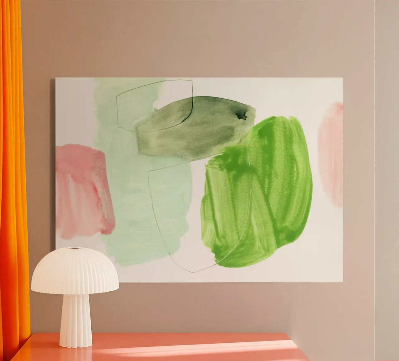 spring vibes plexiglas de IRIS LEHNHARDT FINE ART