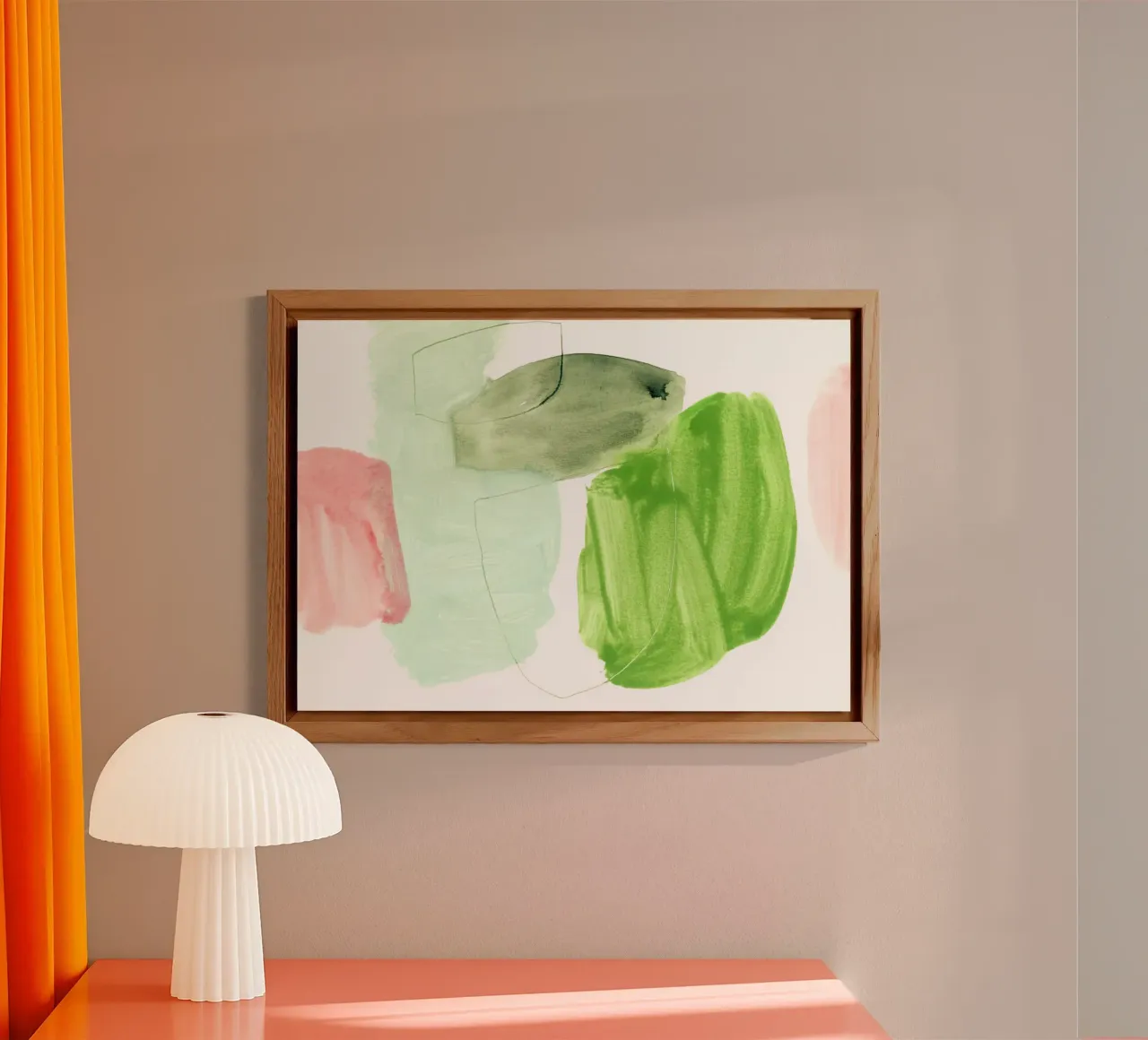 spring vibes aluminio dibond de IRIS LEHNHARDT FINE ART