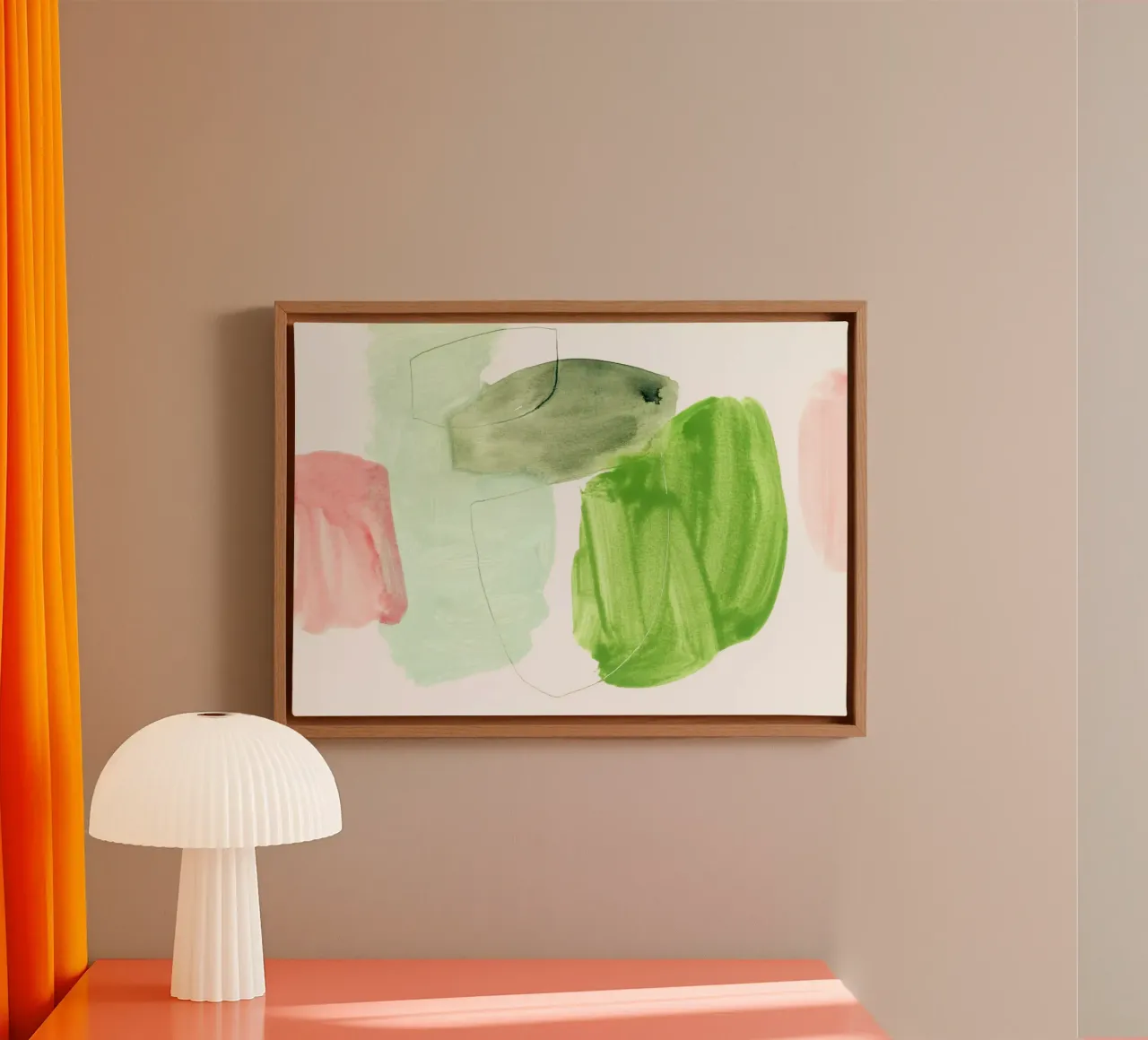 spring vibes canvas van IRIS LEHNHARDT FINE ART