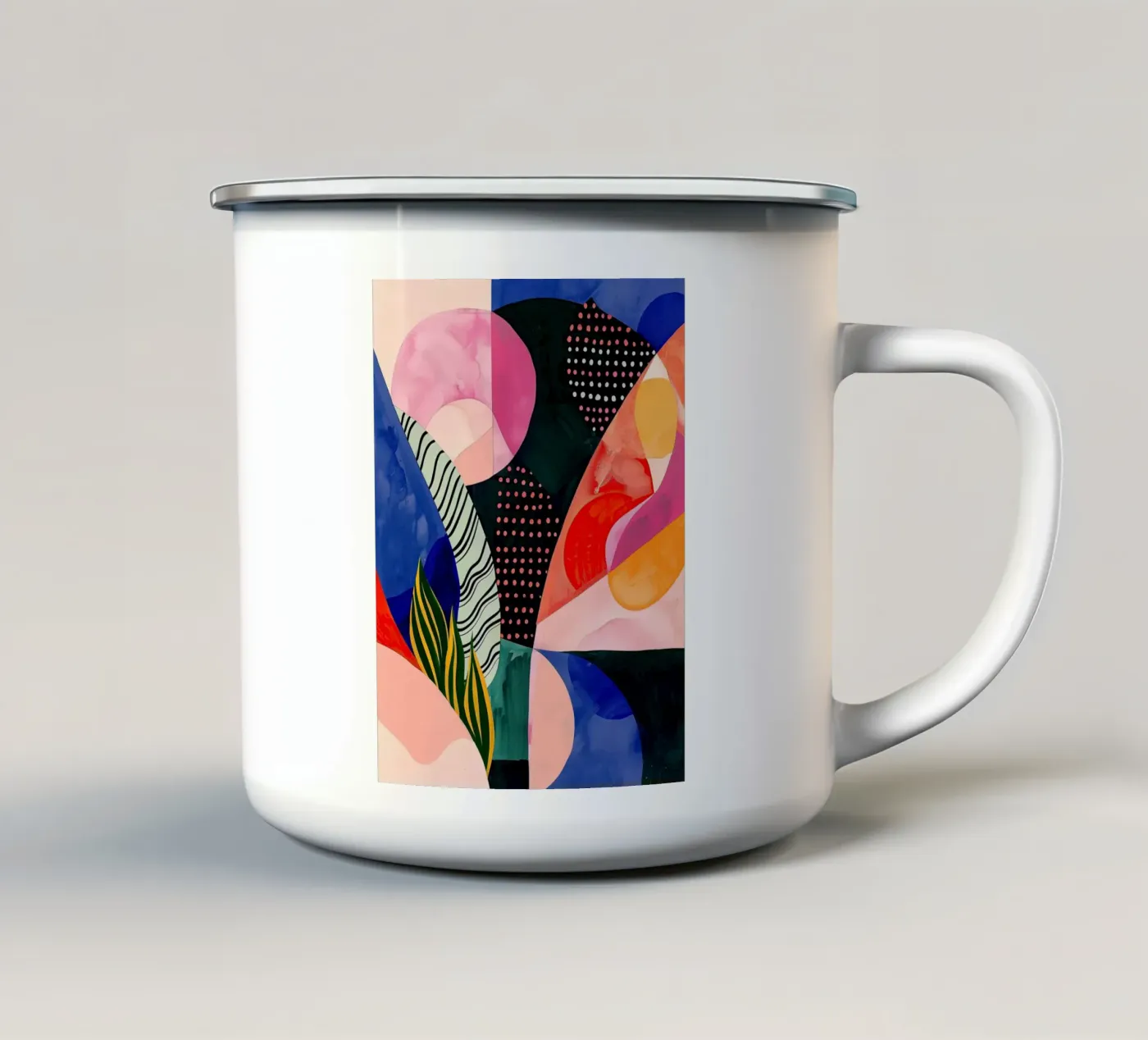Interior Eclipse mug en émail de Luca