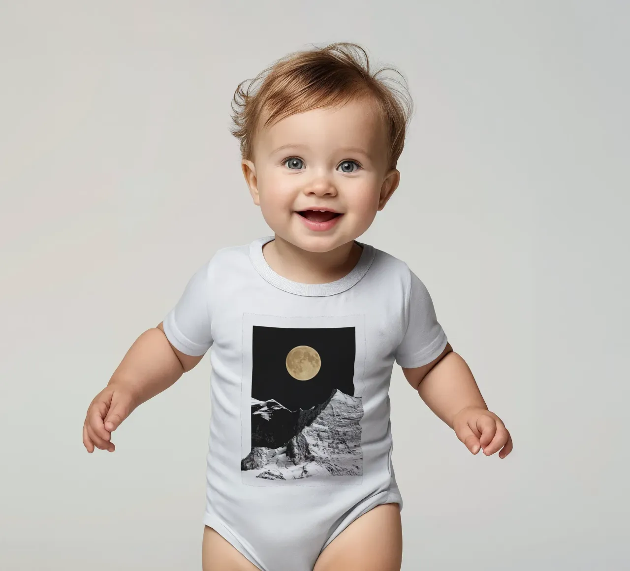 luna d'oro body neonato maniche corte da dada22
