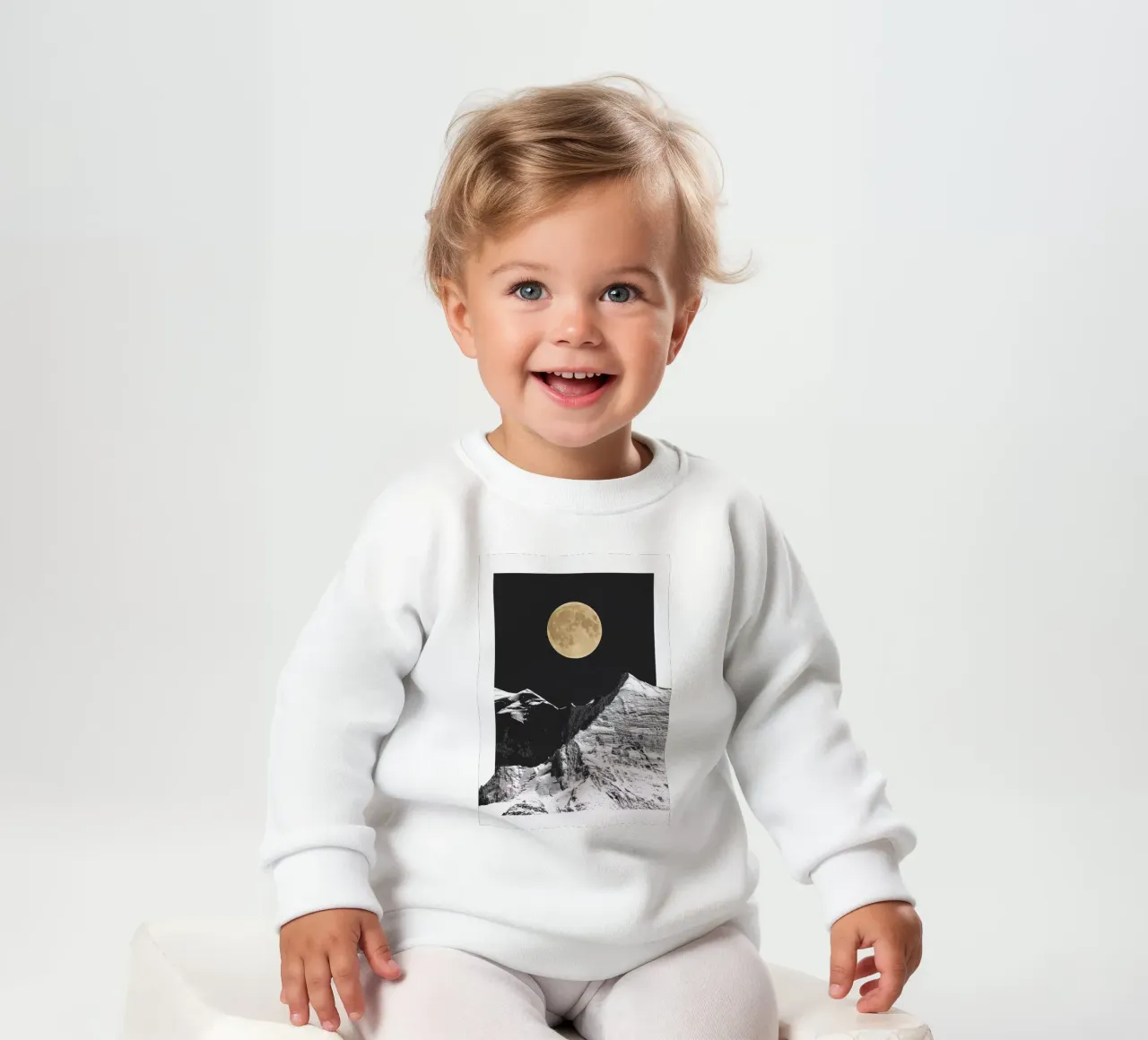 luna d'oro felpa neonato da dada22