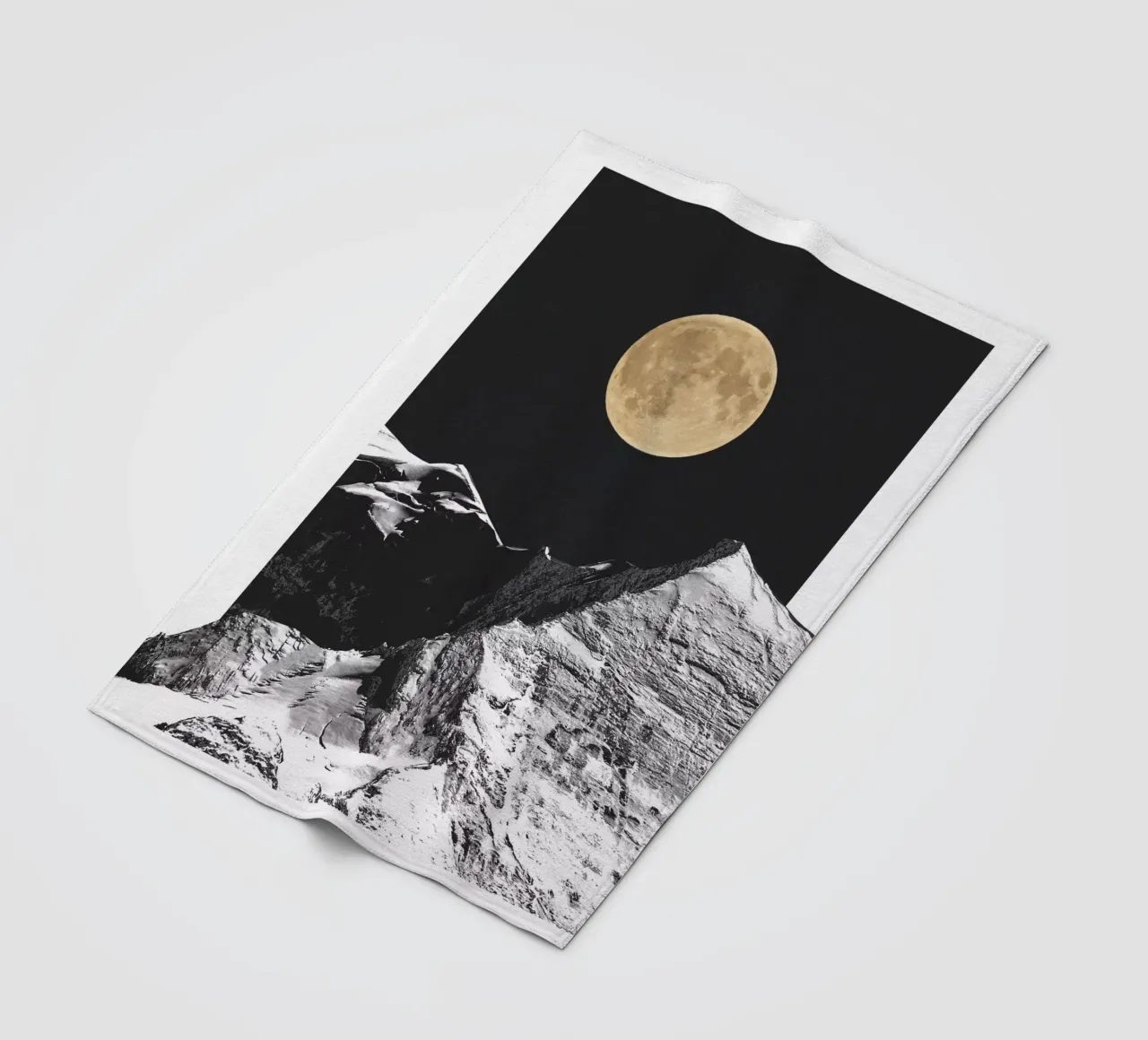 luna d'oro coperta in pile da dada22