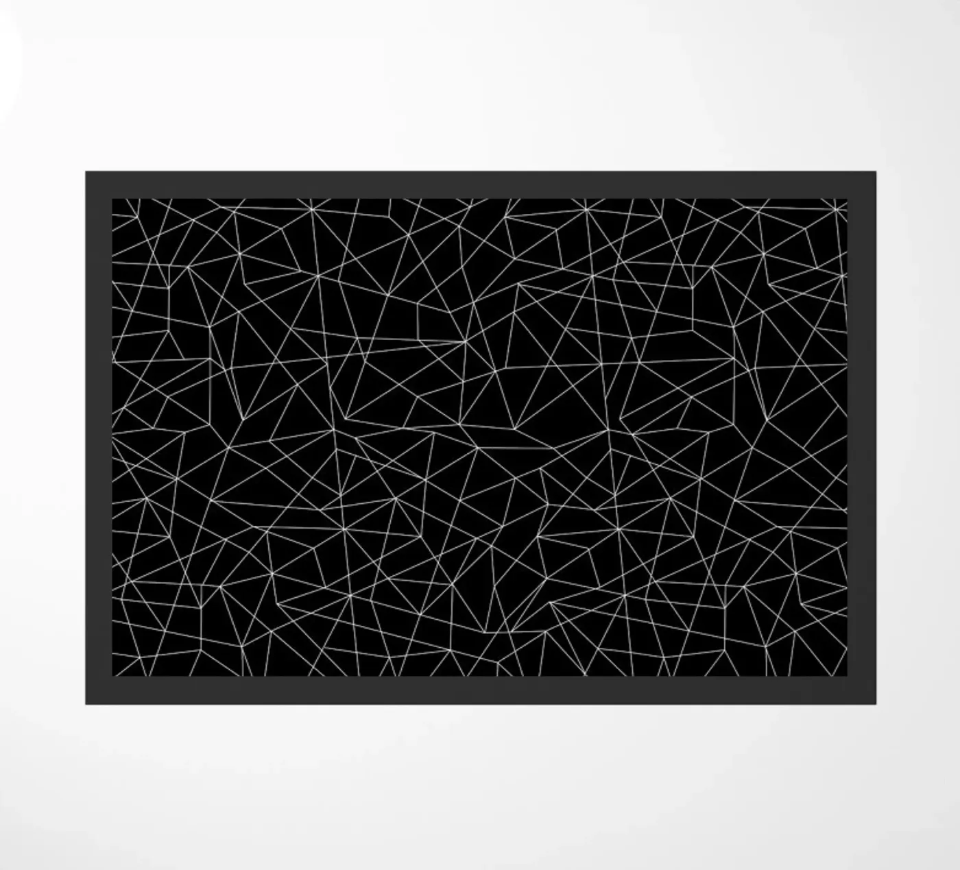 Black Diamond deurmat van The Wall Shop