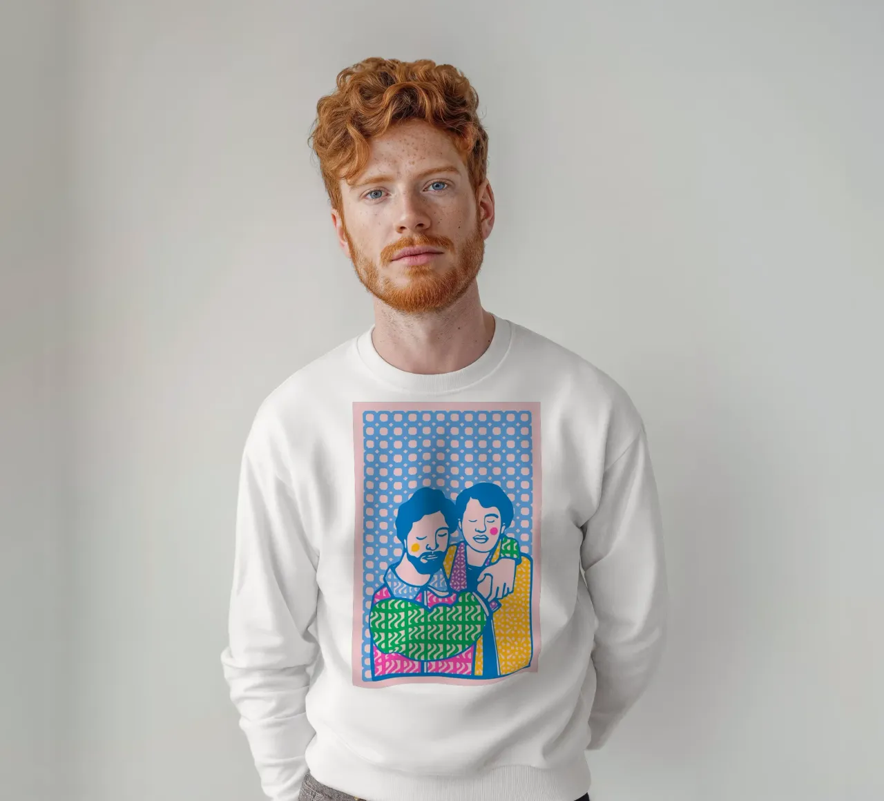 Liefde sweatshirt van Portraits