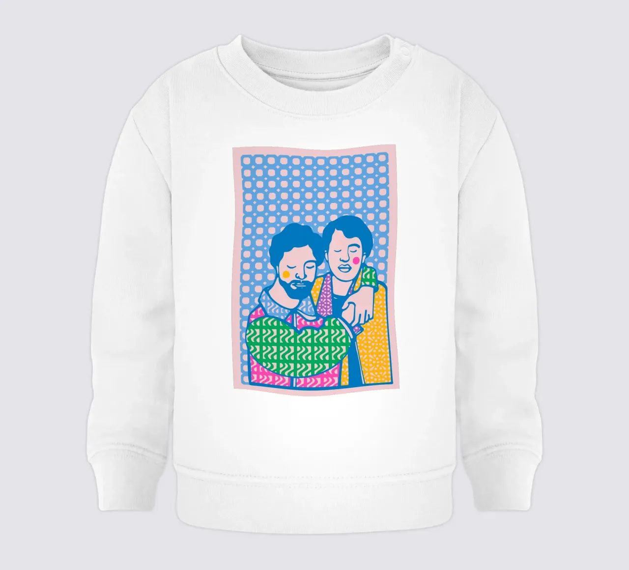 Amor sudadera de bebé de Portraits