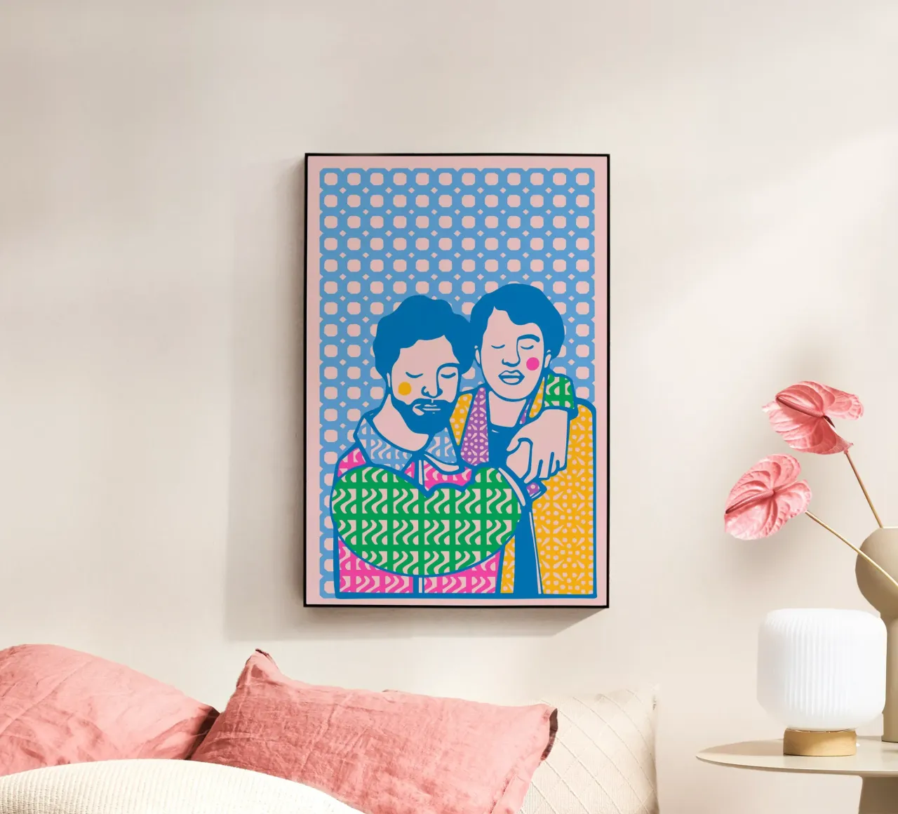 L'amore plexiglass da Portraits