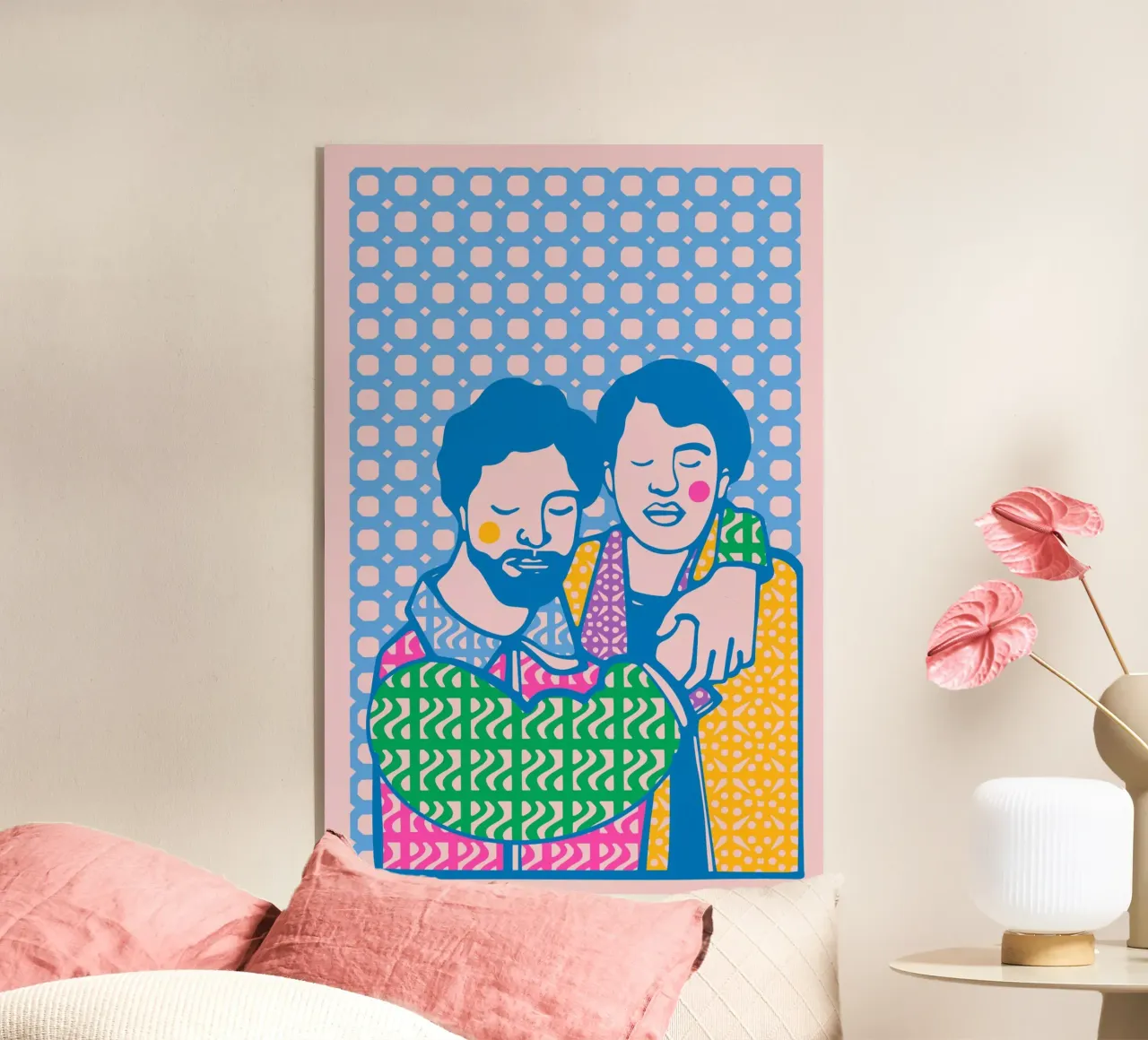 L'amore plexiglass da Portraits