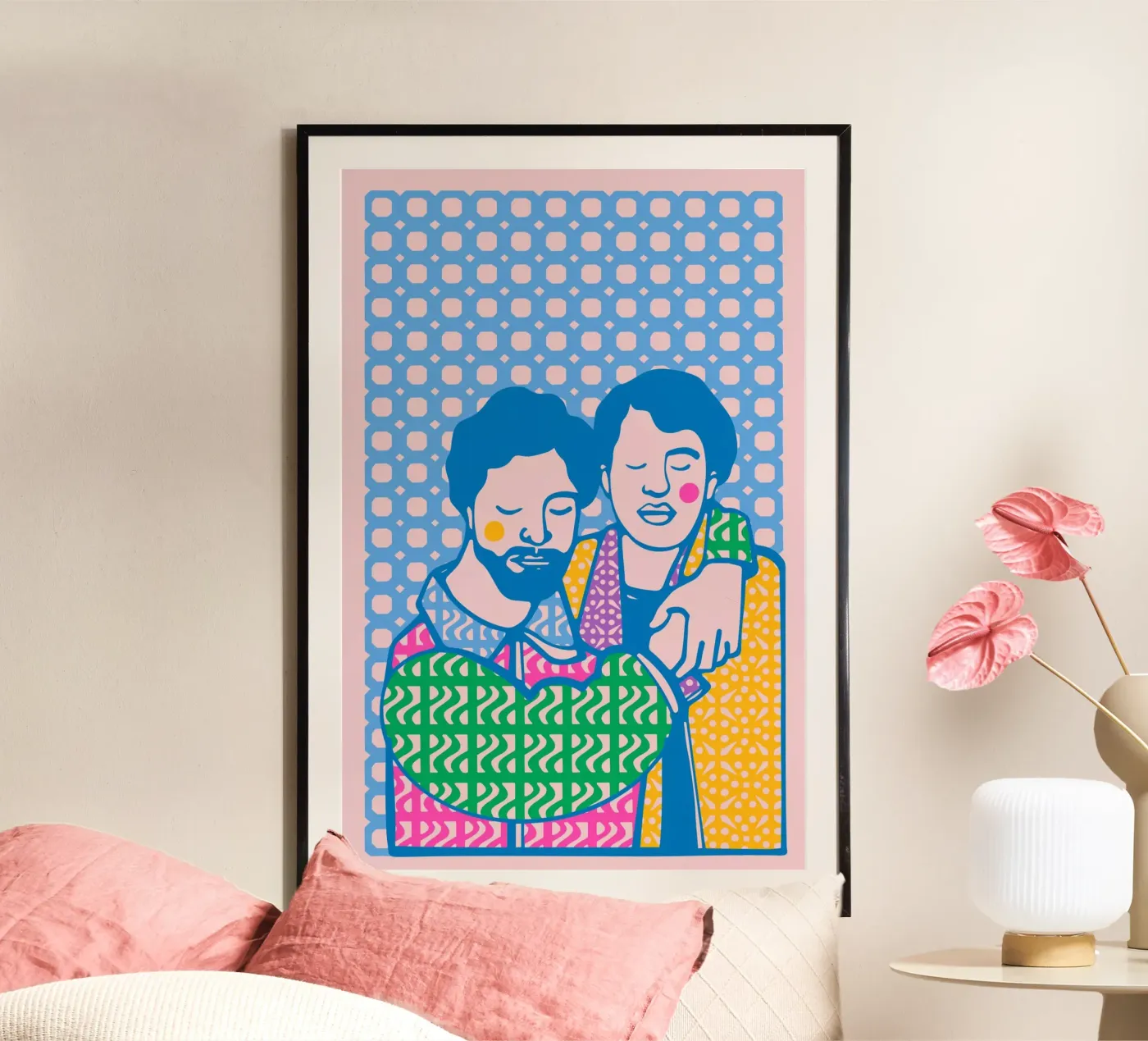 Liefde poster van Portraits