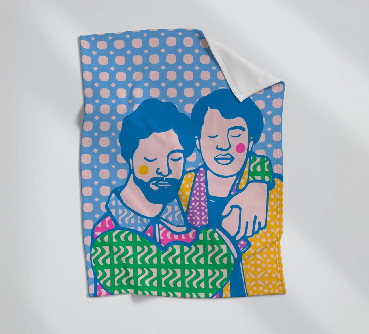 L'amore coperta in pile da Portraits