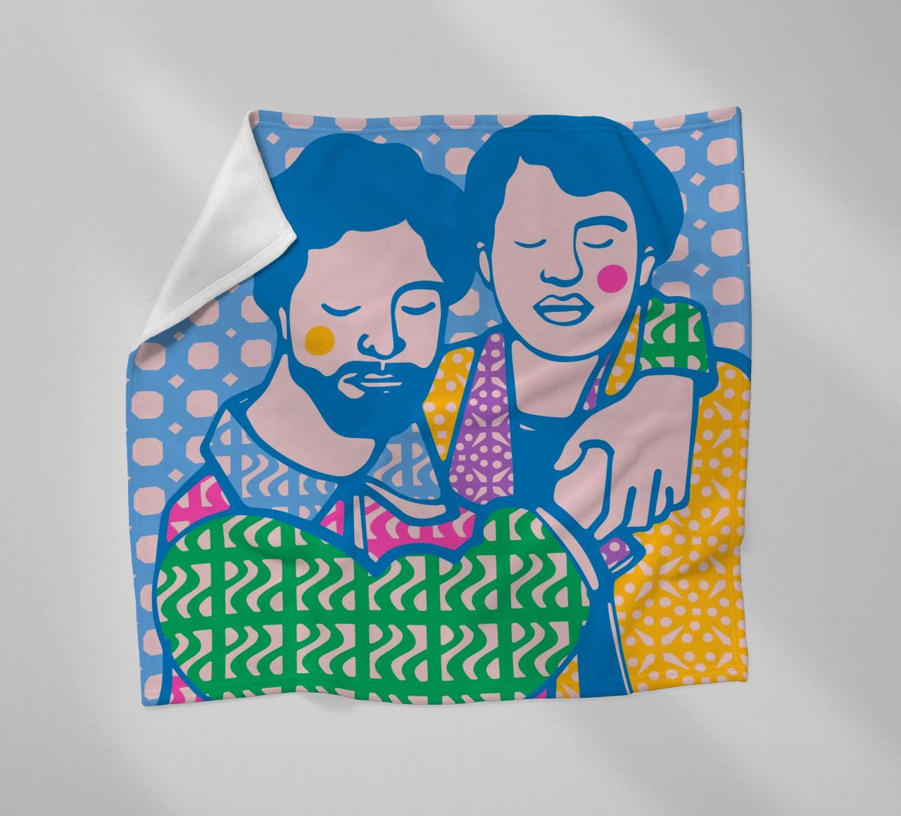 L'amore coperta in pile da Portraits