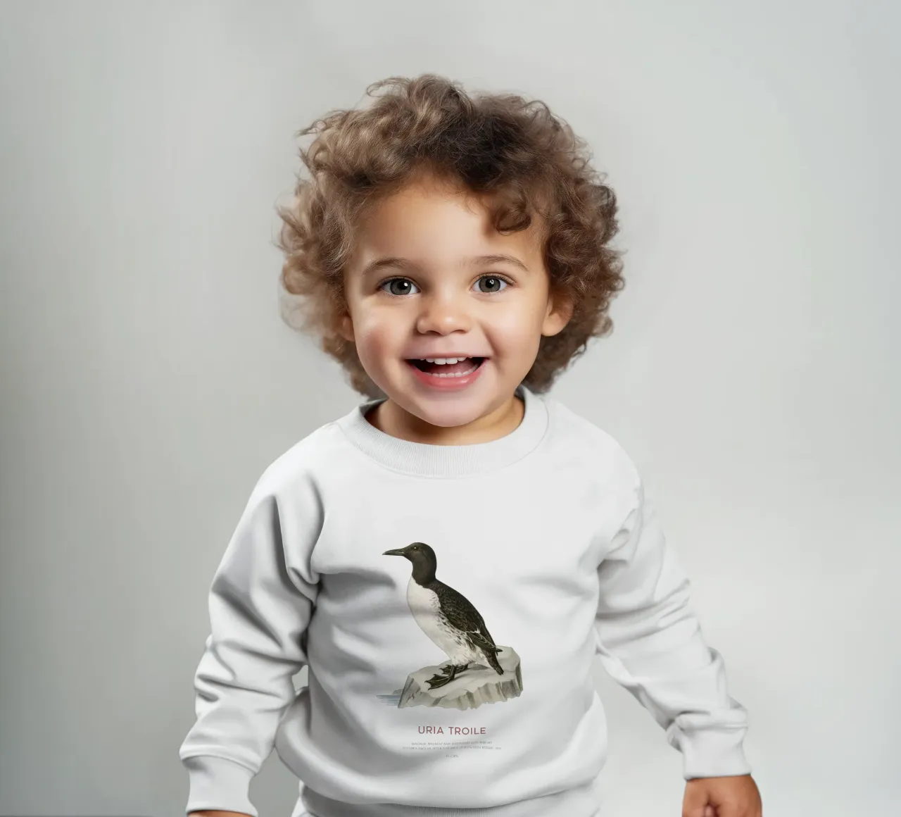 Uria troile felpa neonato da Vintagrafica