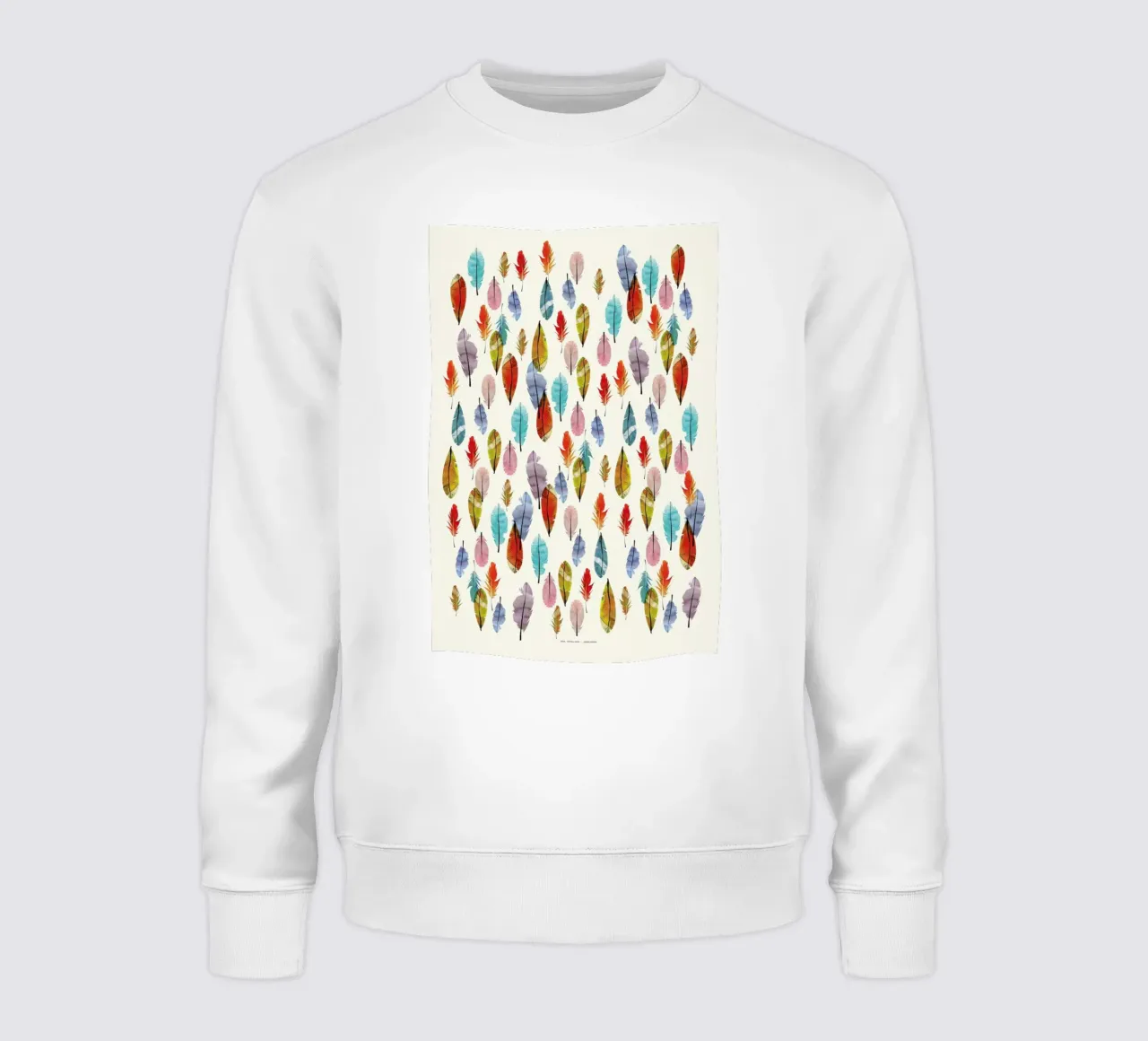 Feathers sweatshirt by The Wall Shop