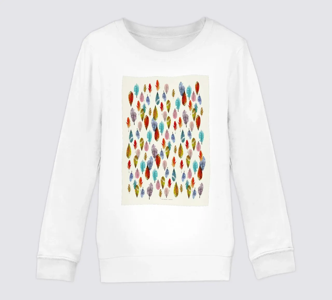 Feathers felpa bambino da The Wall Shop