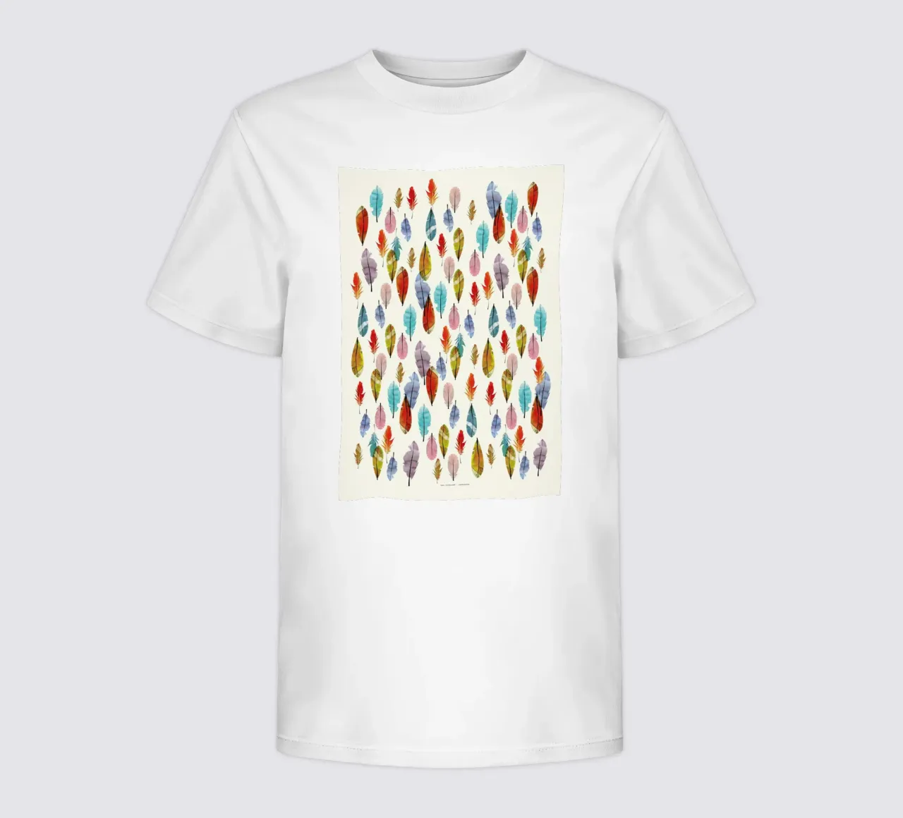 Feathers t-shirt bambini da The Wall Shop