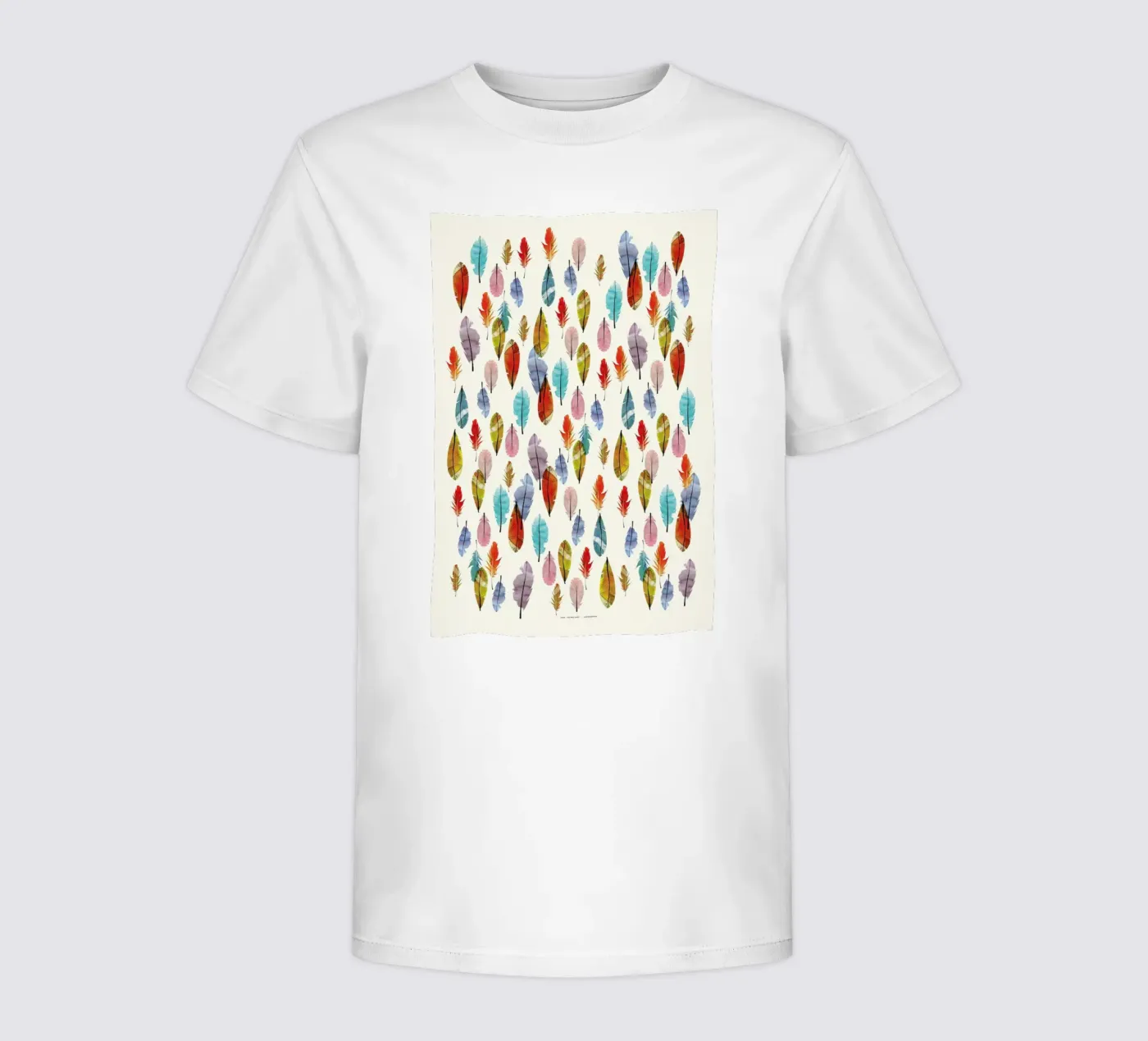 Feathers Kinder T-Shirt von The Wall Shop
