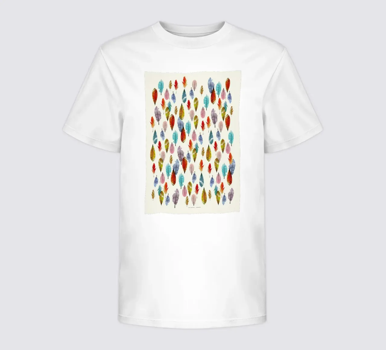 Feathers t-shirt bambini da The Wall Shop