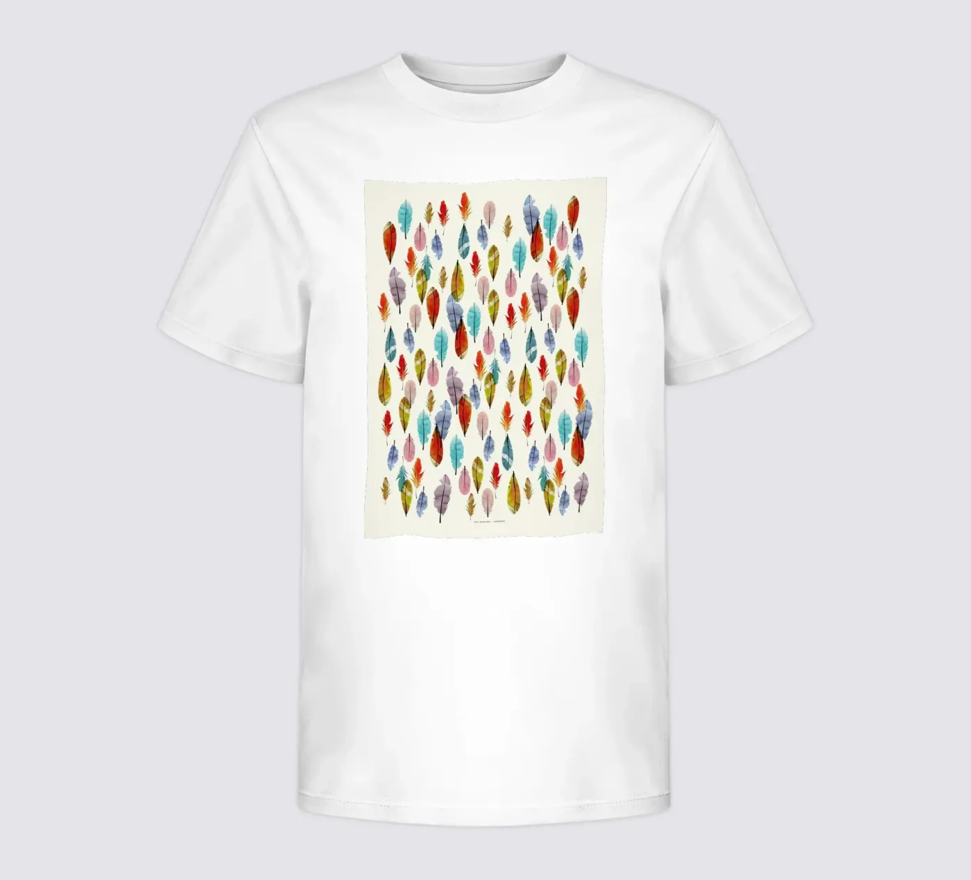 Feathers t-shirt bambini da The Wall Shop