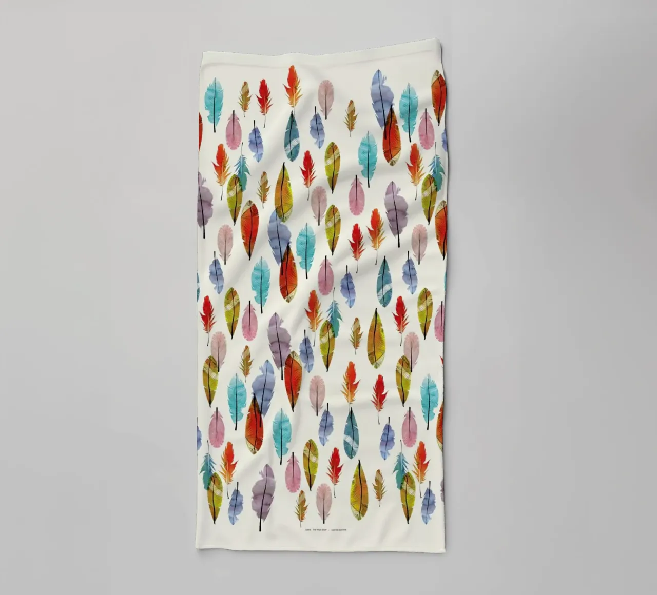 Feathers towel by The Wall Shop