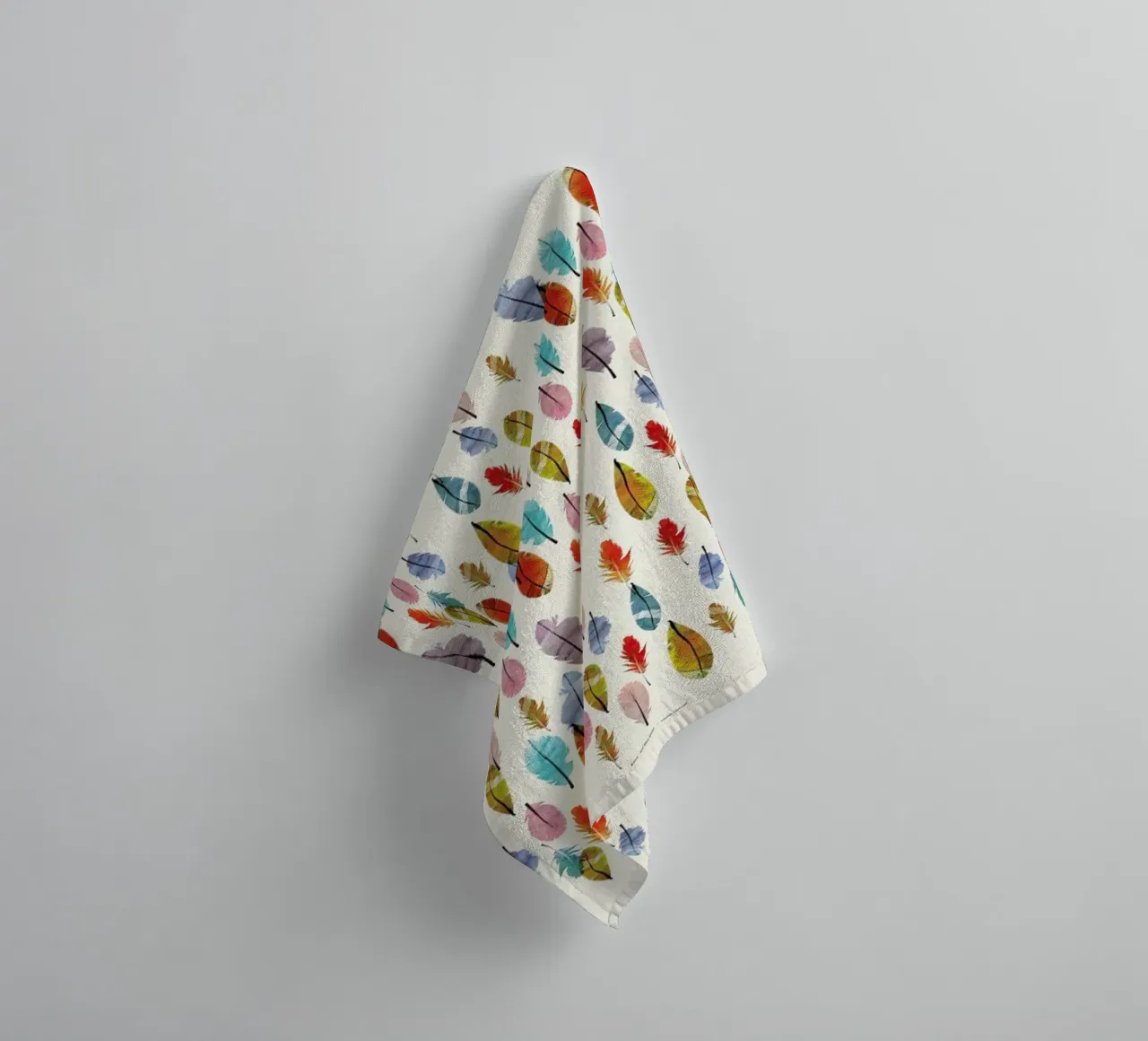 Feathers asciugamano da bagno da The Wall Shop