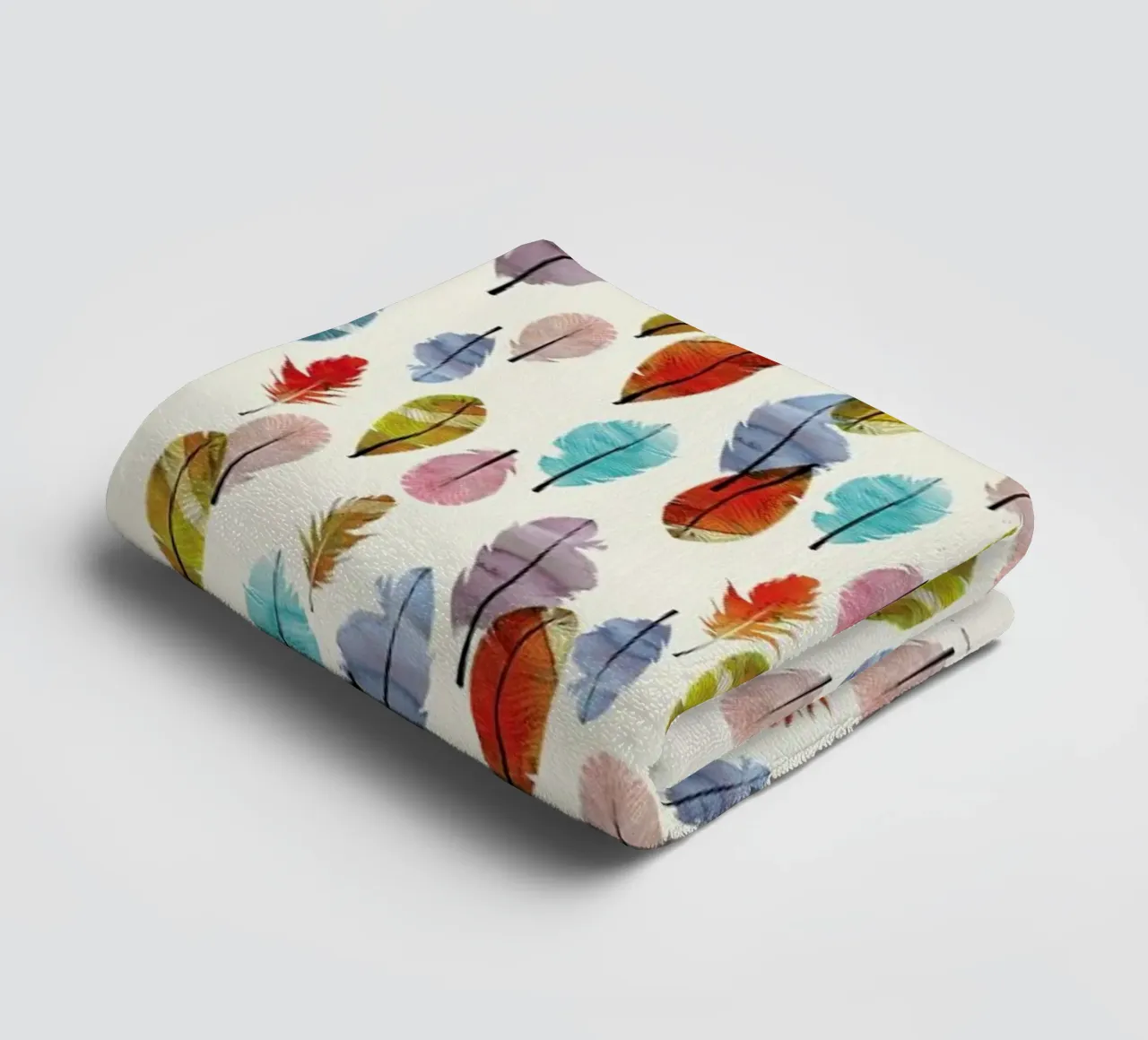 Feathers towel by The Wall Shop