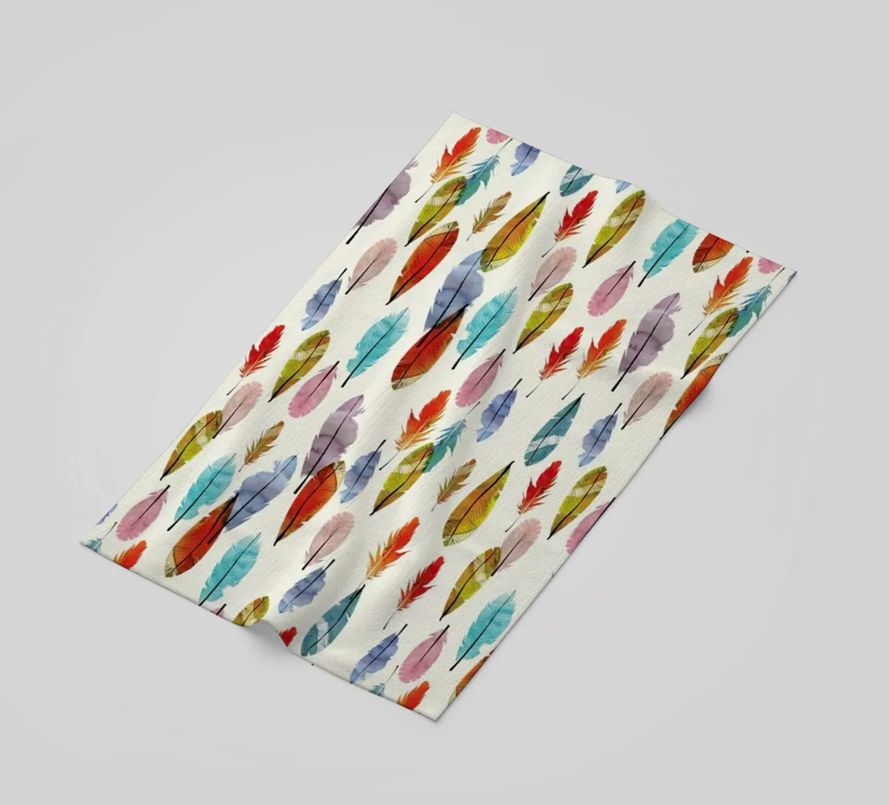 Feathers telo mare da The Wall Shop