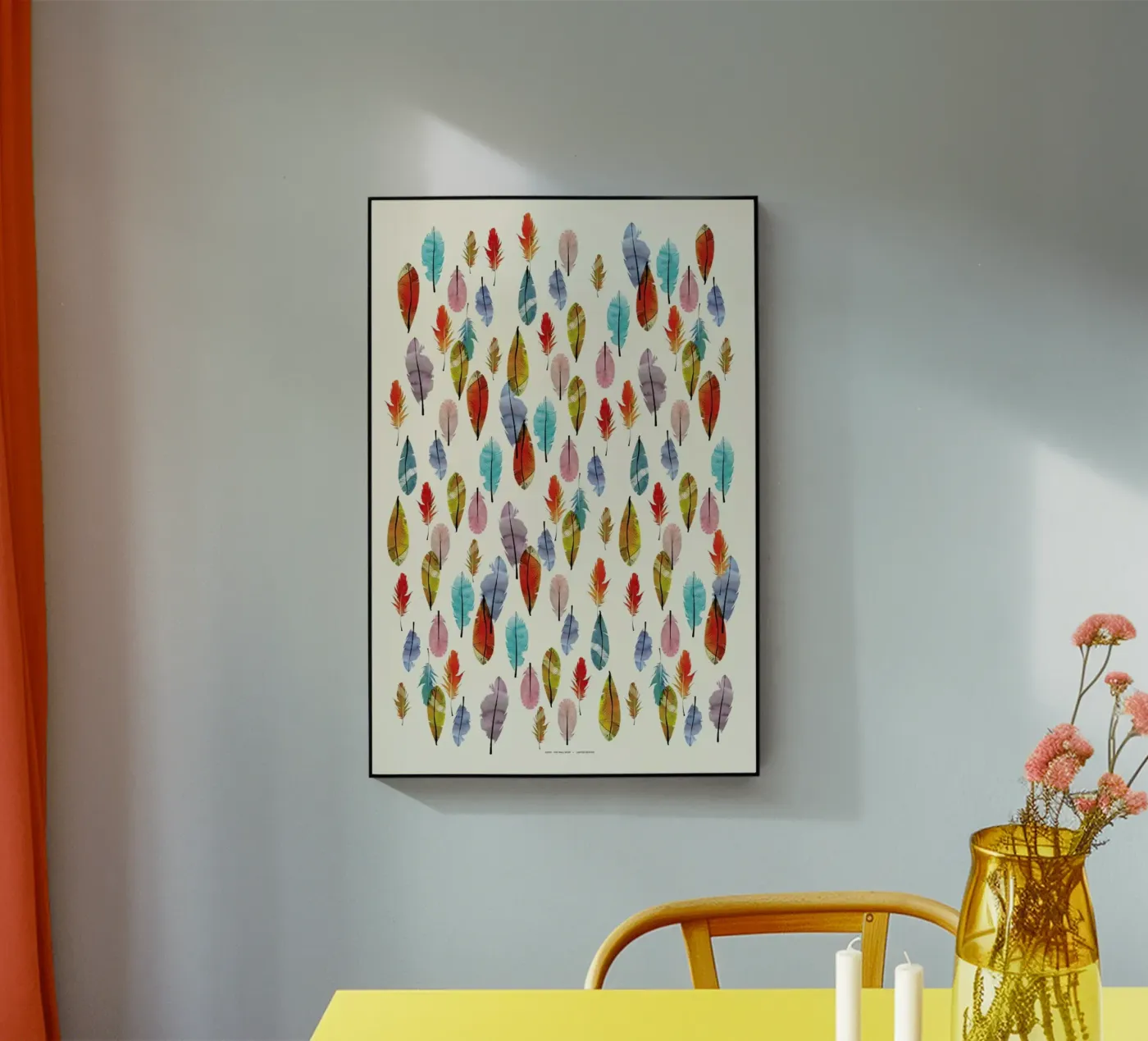 Feathers Acryl-Glas von The Wall Shop