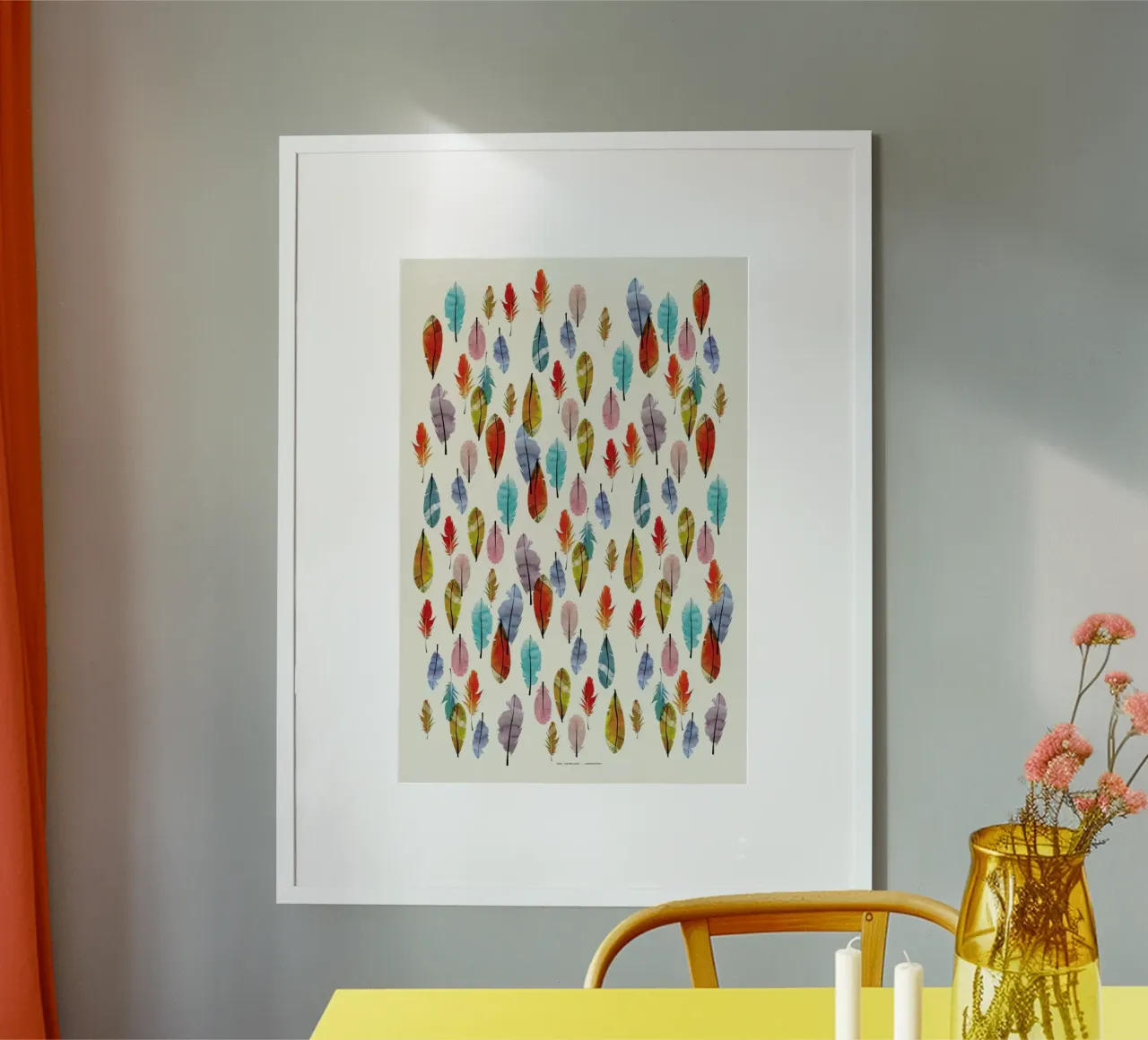 Feathers poster da The Wall Shop